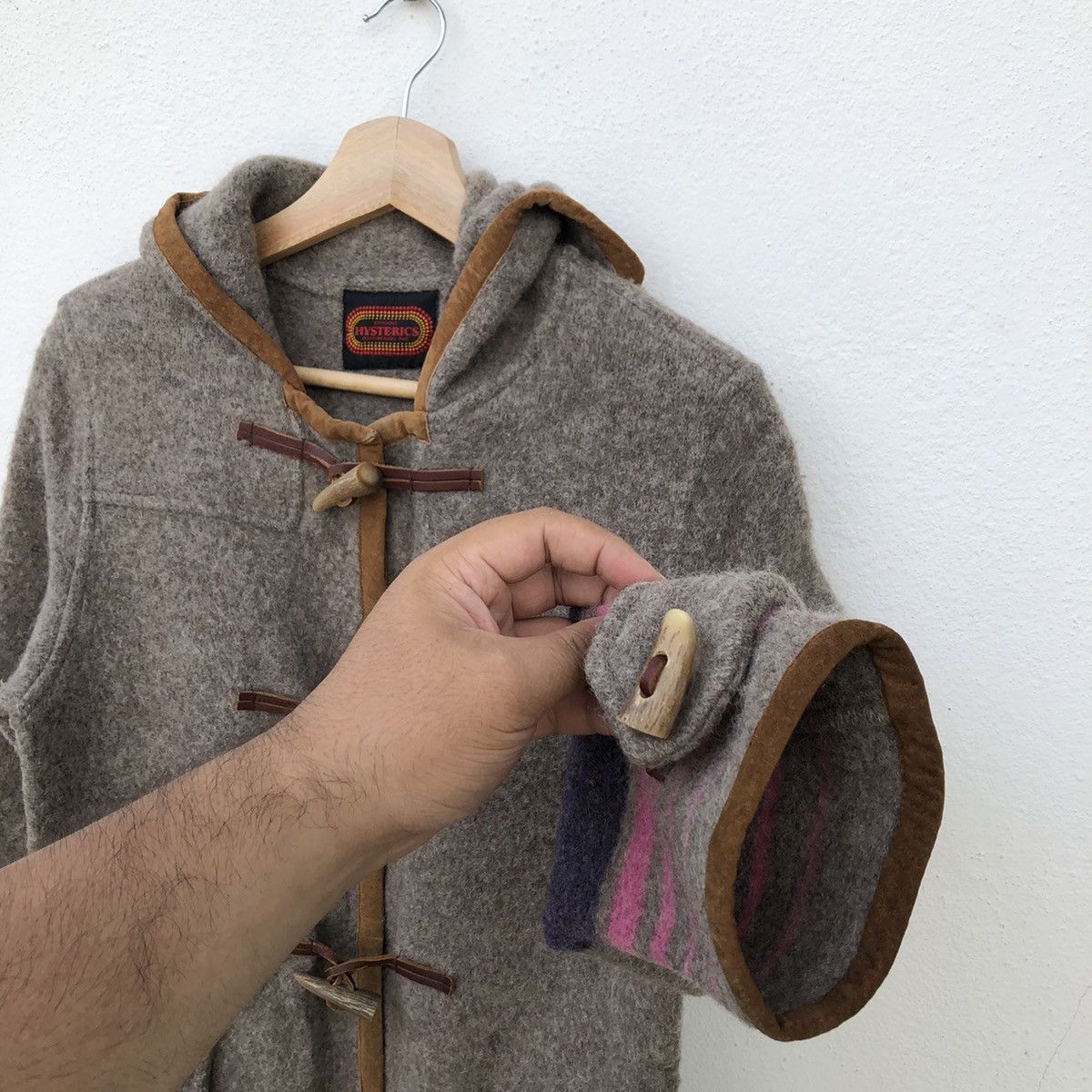 Hysteric Glamour LONG JACKET WOOL HYSTERIC GLAMOUR RARE DESIGN Size US M / EU 48-50 / 2 - 6 Thumbnail