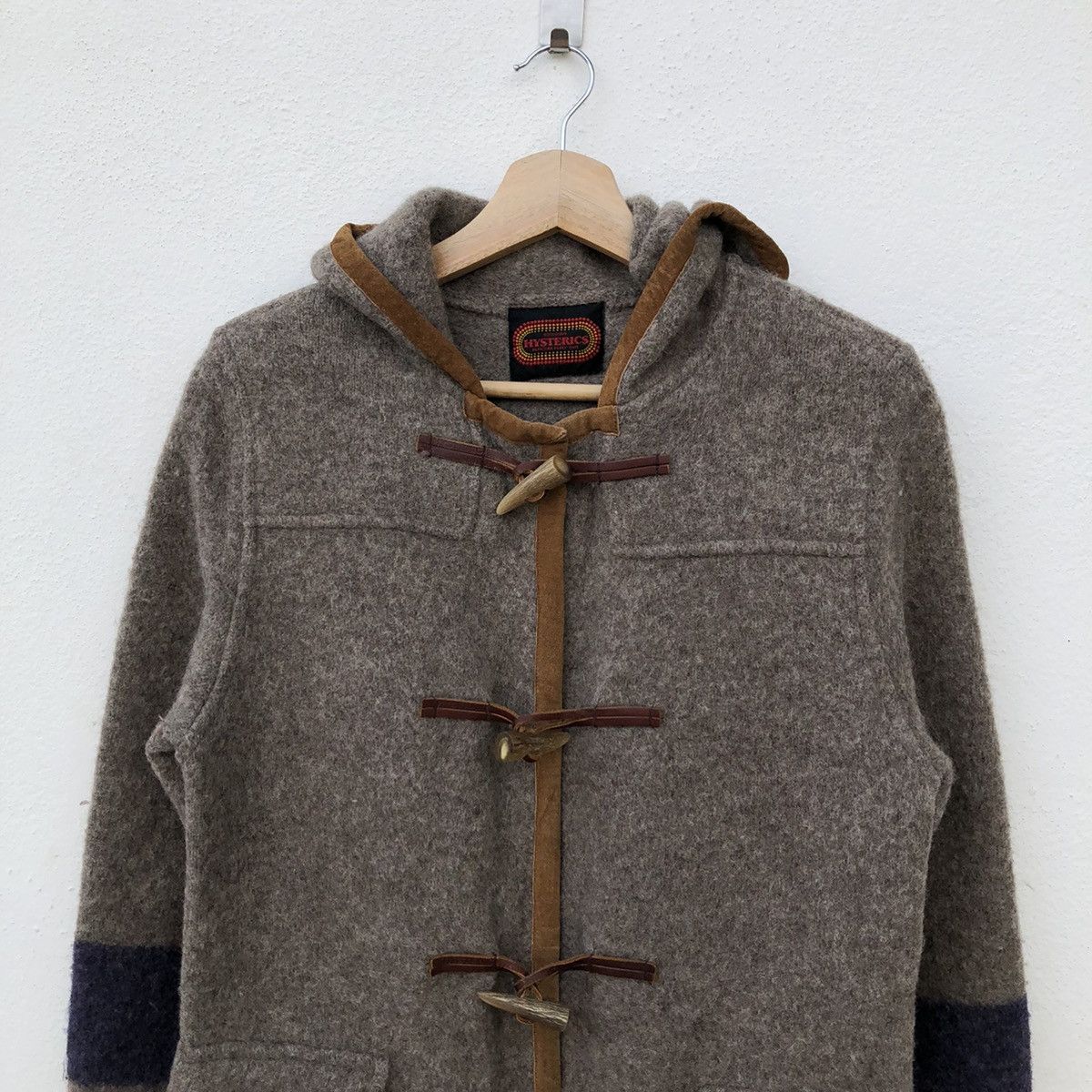 Hysteric Glamour LONG JACKET WOOL HYSTERIC GLAMOUR RARE DESIGN Size US M / EU 48-50 / 2 - 4 Thumbnail