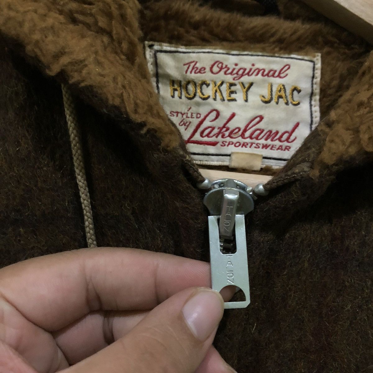 Japanese Brand Vintage Hockey Jac Lakeland Coat Fur Hoodie Size US M / EU 48-50 / 2 - 8 Thumbnail