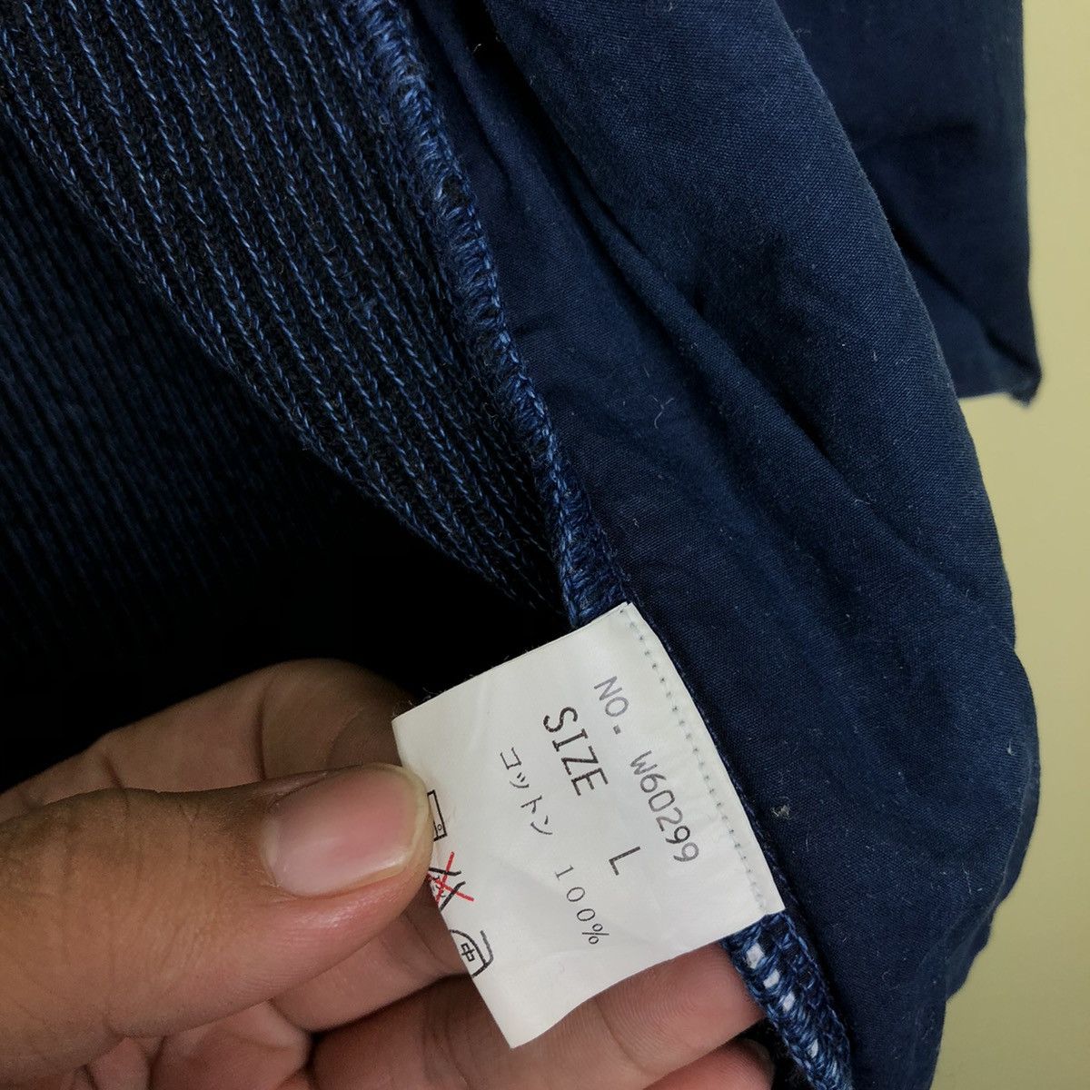 Indigo Blue Willi's Full Zipper Jacket Inspired by Blue Blue Japan Size US L / EU 52-54 / 3 - 10 Thumbnail