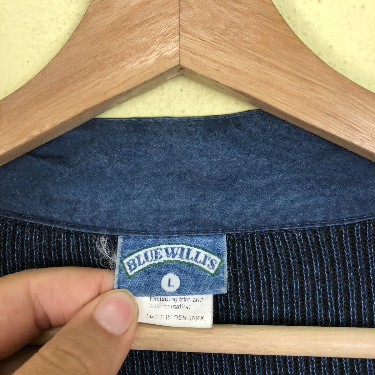 Indigo Blue Willi's Full Zipper Jacket Inspired by Blue Blue Japan Size US L / EU 52-54 / 3 - 11 Thumbnail