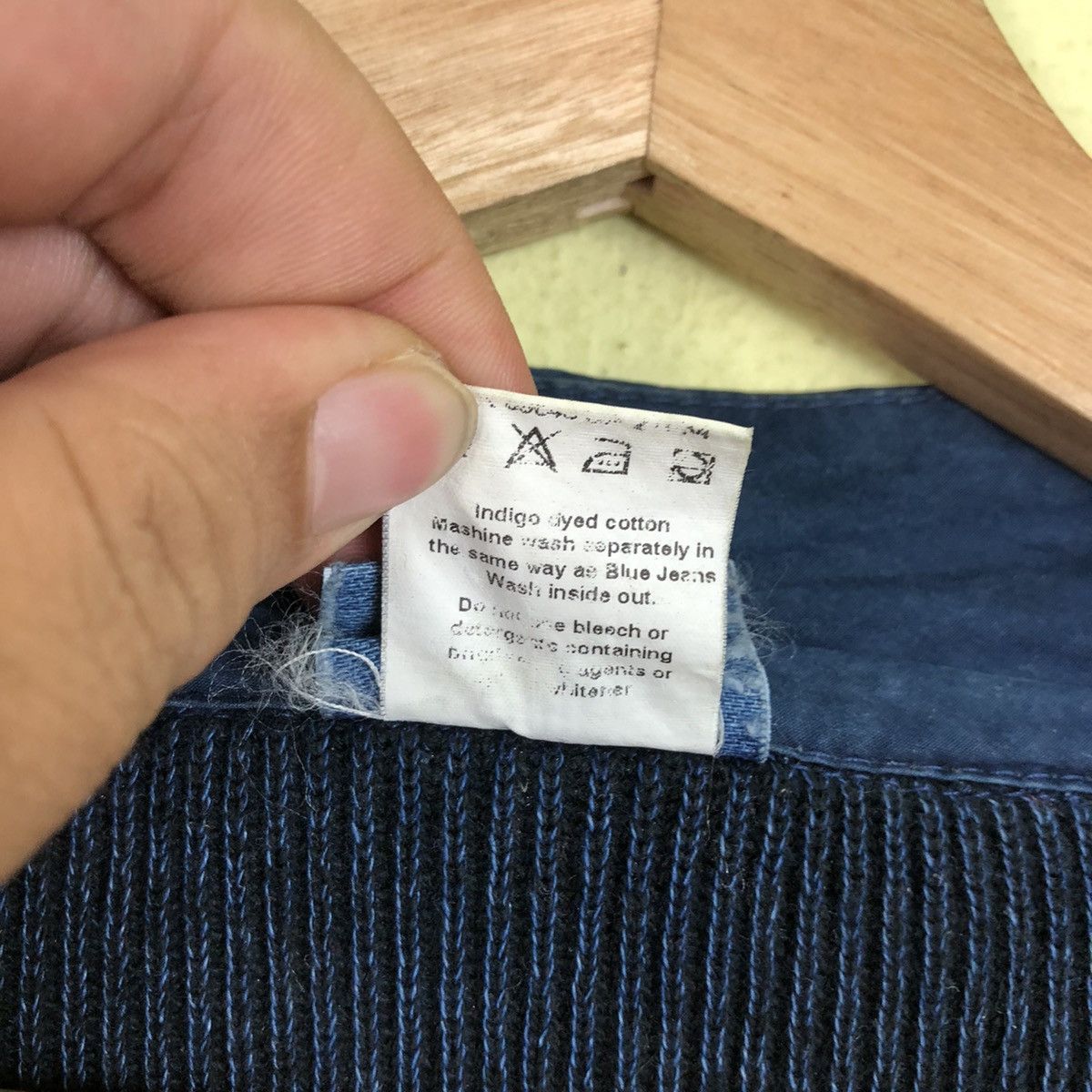 Indigo Blue Willi's Full Zipper Jacket Inspired by Blue Blue Japan Size US L / EU 52-54 / 3 - 13 Thumbnail