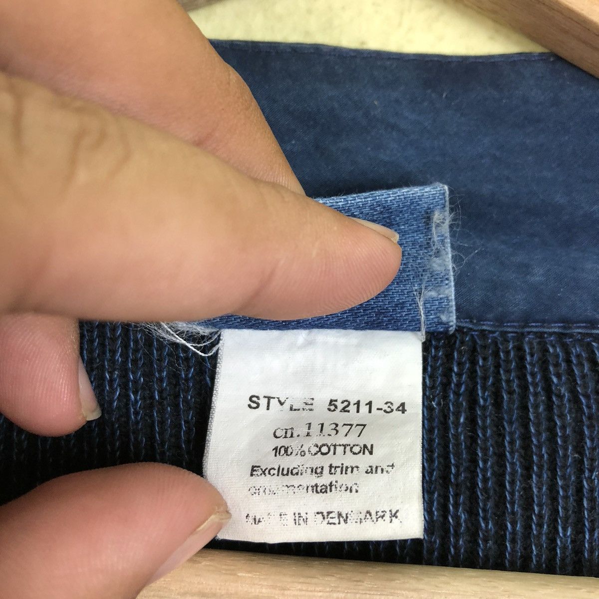 Indigo Blue Willi's Full Zipper Jacket Inspired by Blue Blue Japan Size US L / EU 52-54 / 3 - 12 Thumbnail