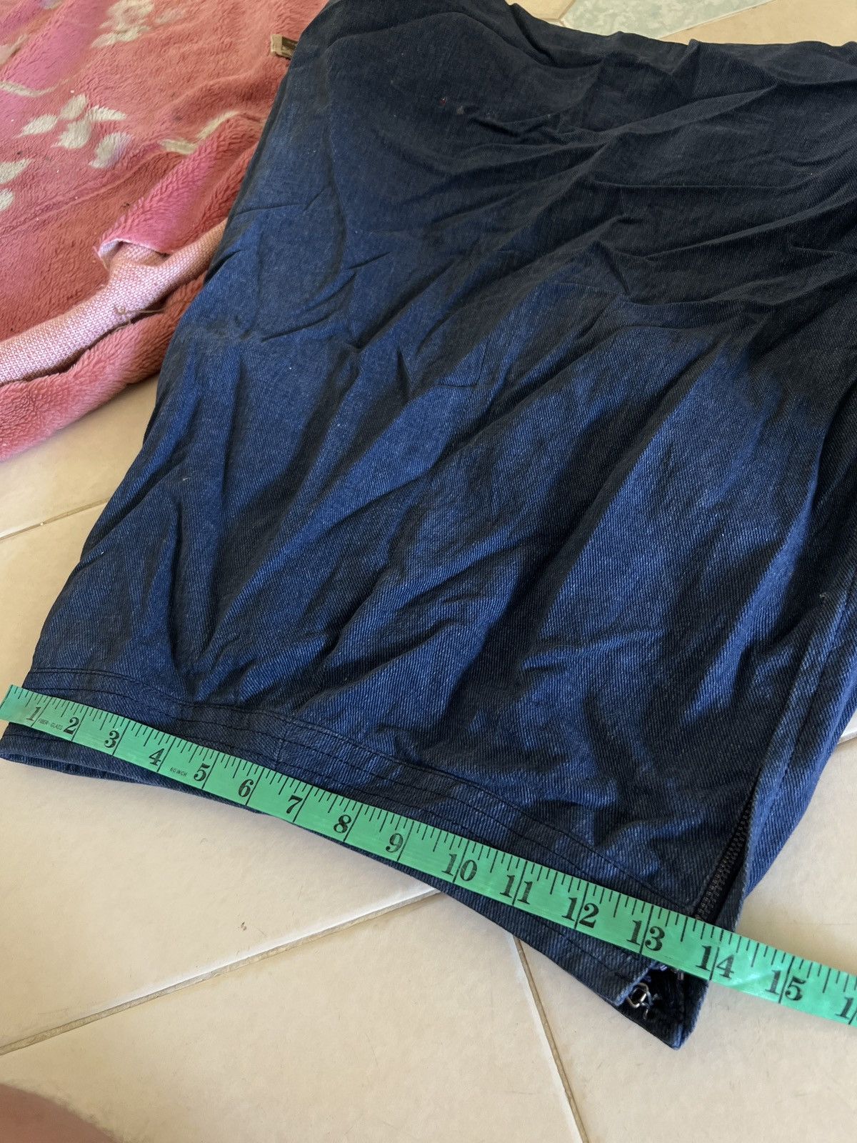 Celine × Designer VINTAGE CELINE PARIS SKIRT DENIM Size 30" / US 8 / IT 44 - 10 Thumbnail