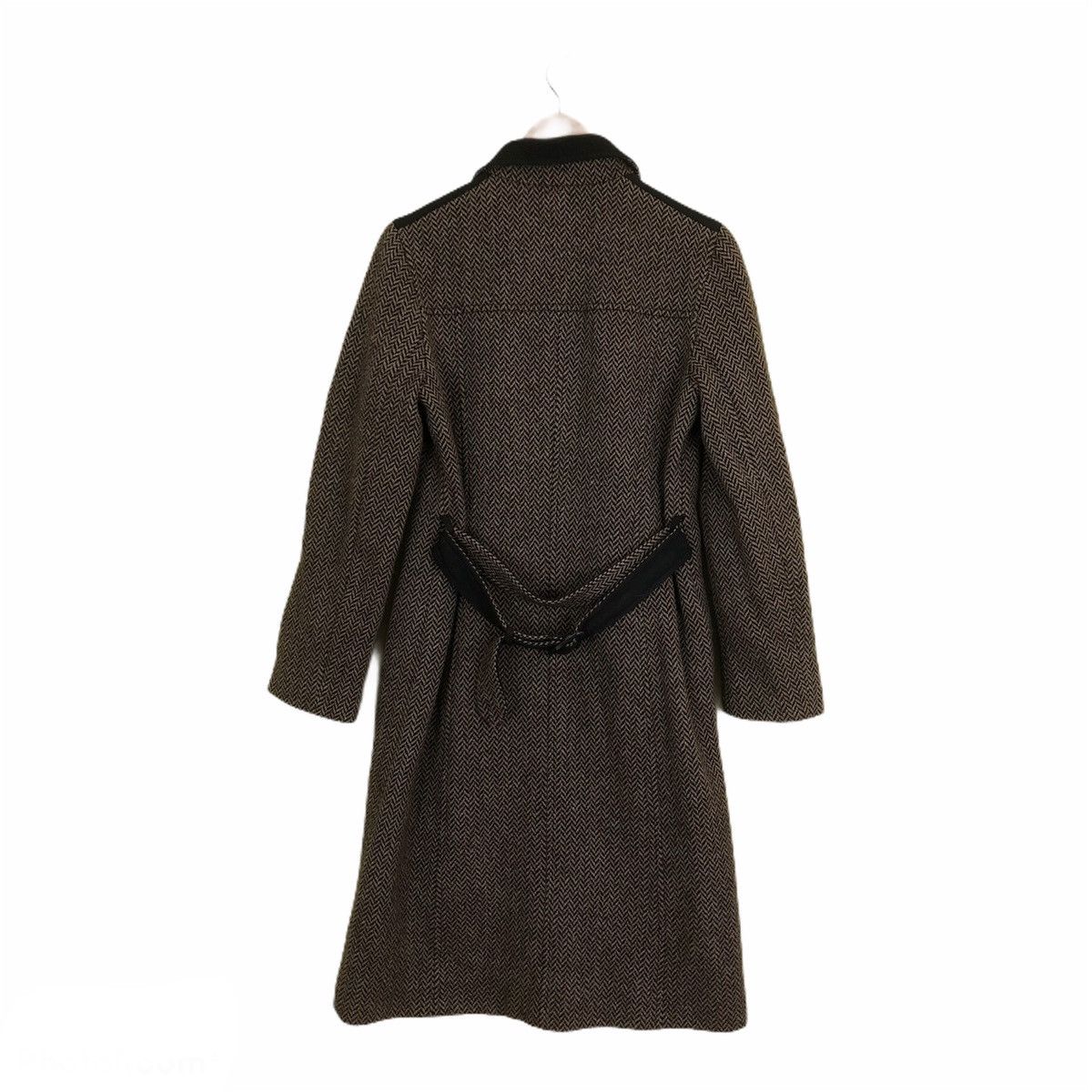 Burberry 🔥Vintage Burberry London Blue Label Long Coat Wool Size US M / EU 48-50 / 2 - 2 Thumbnail