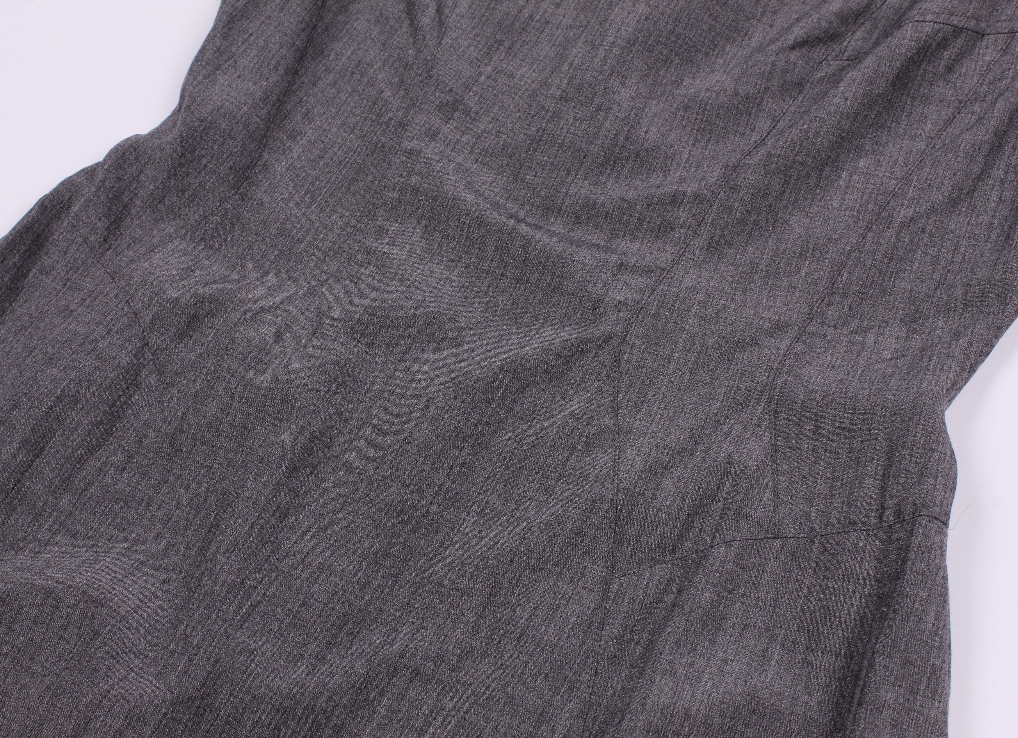 Mugler × Thierry Mugler Vintage Thierry Mugler Lilac Wool Dress Size M / US 6-8 / IT 42-44 - 6 Thumbnail