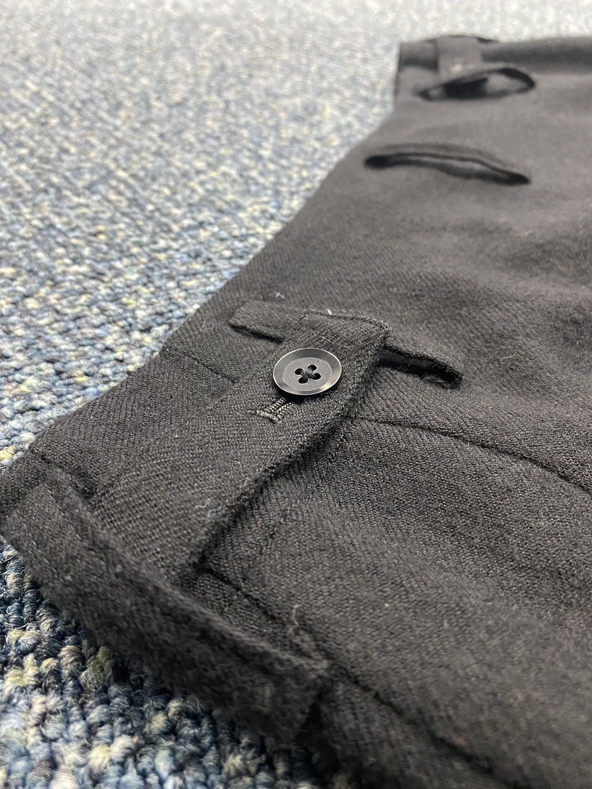 Yohji Yamamoto YOHJI YAMAMOTO Wool Pants + Noir Size US 31 - 18 Thumbnail