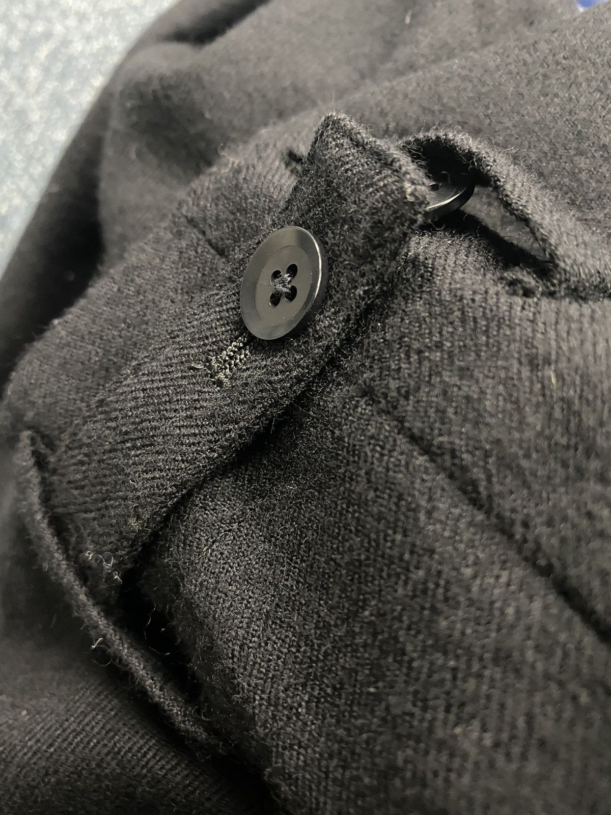 Yohji Yamamoto YOHJI YAMAMOTO Wool Pants + Noir Size US 31 - 22 Thumbnail