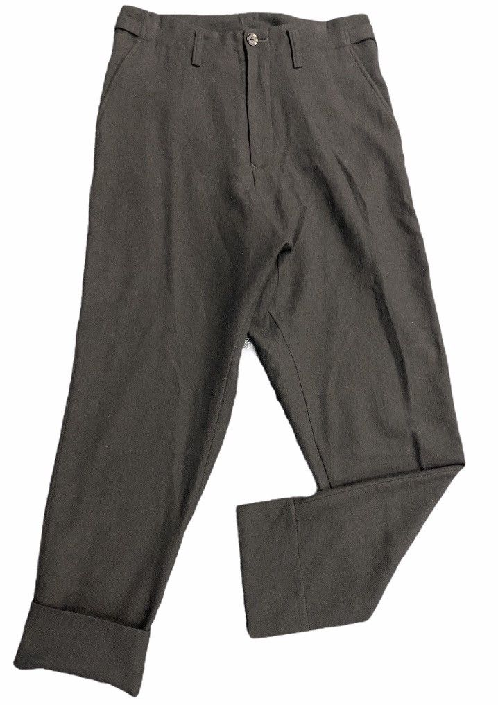 Yohji Yamamoto YOHJI YAMAMOTO Wool Pants + Noir Size US 31 - 1 Thumbnail