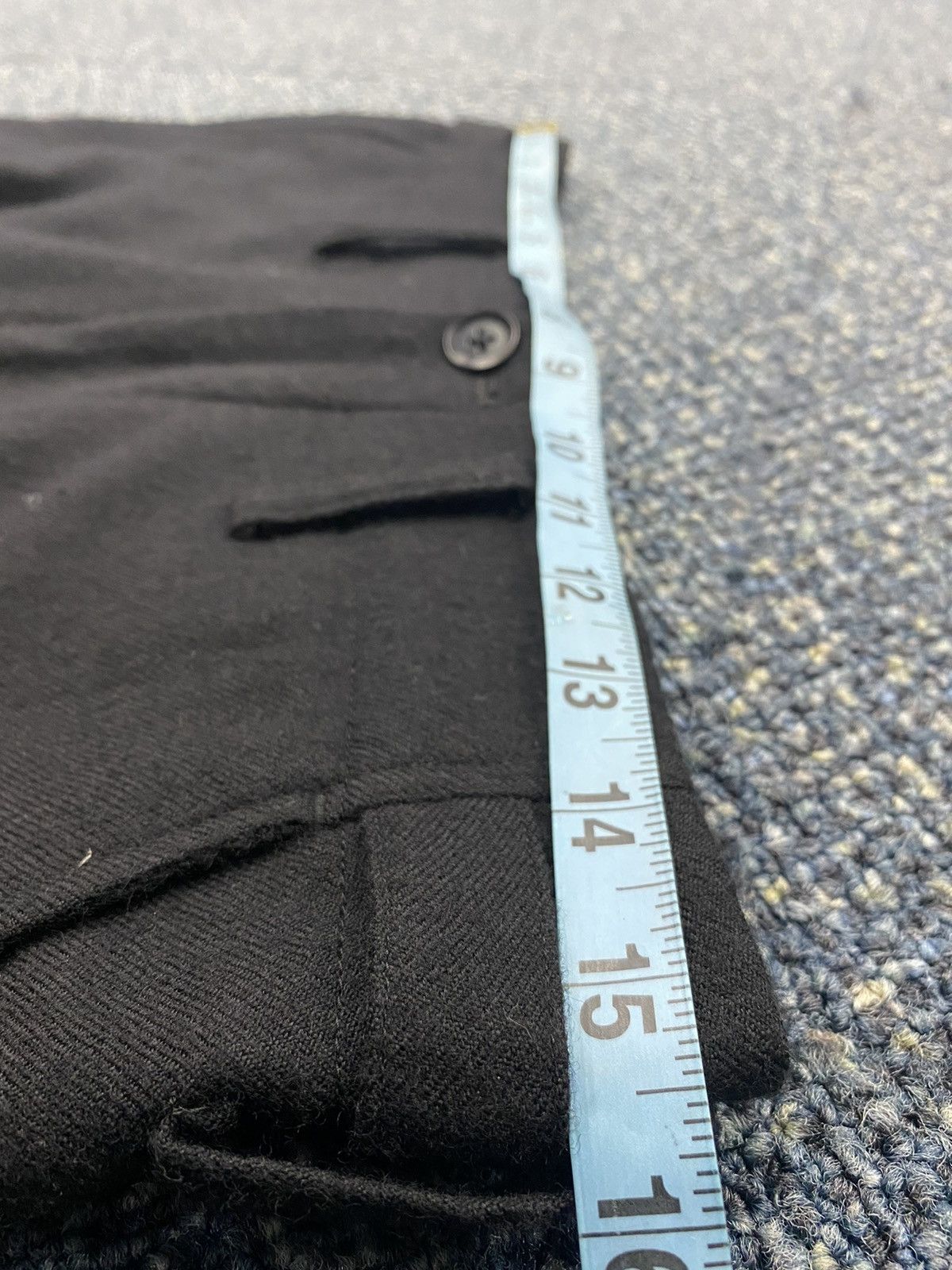 Yohji Yamamoto YOHJI YAMAMOTO Wool Pants + Noir Size US 31 - 14 Thumbnail