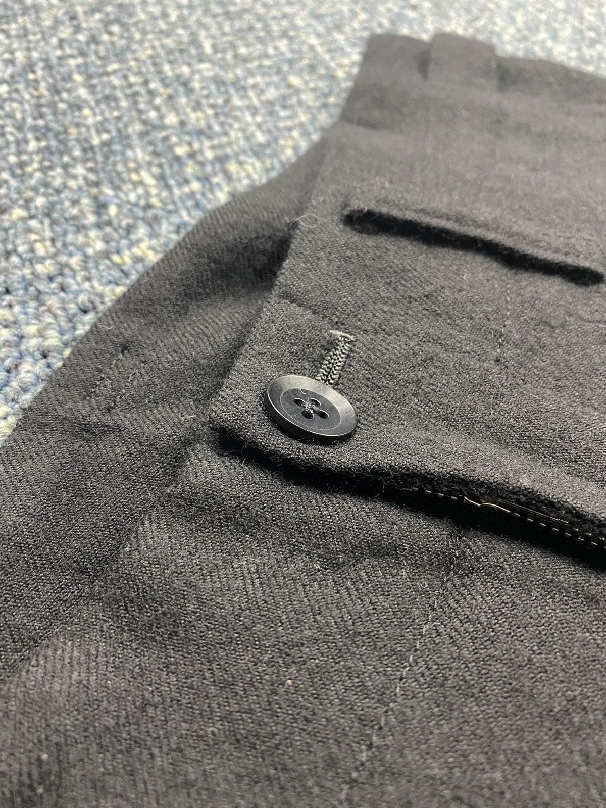 Yohji Yamamoto YOHJI YAMAMOTO Wool Pants + Noir Size US 31 - 7 Thumbnail