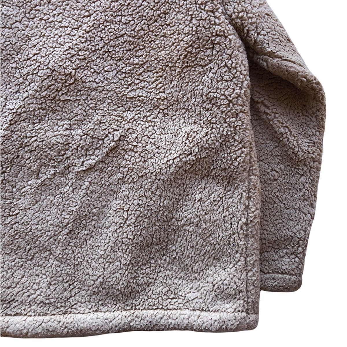 Japanese Brand Vintage Y2K Sherpa Fleece Jacket Big logo Embroidered Size US XXS / EU 40 - 7 Thumbnail