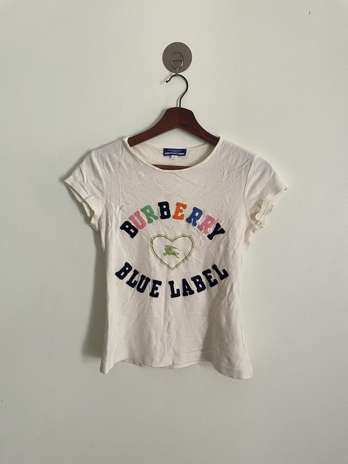 Burberry Burberry Cotton Tshirt Size XS / US 0-2 / IT 36-38 - 1 Thumbnail