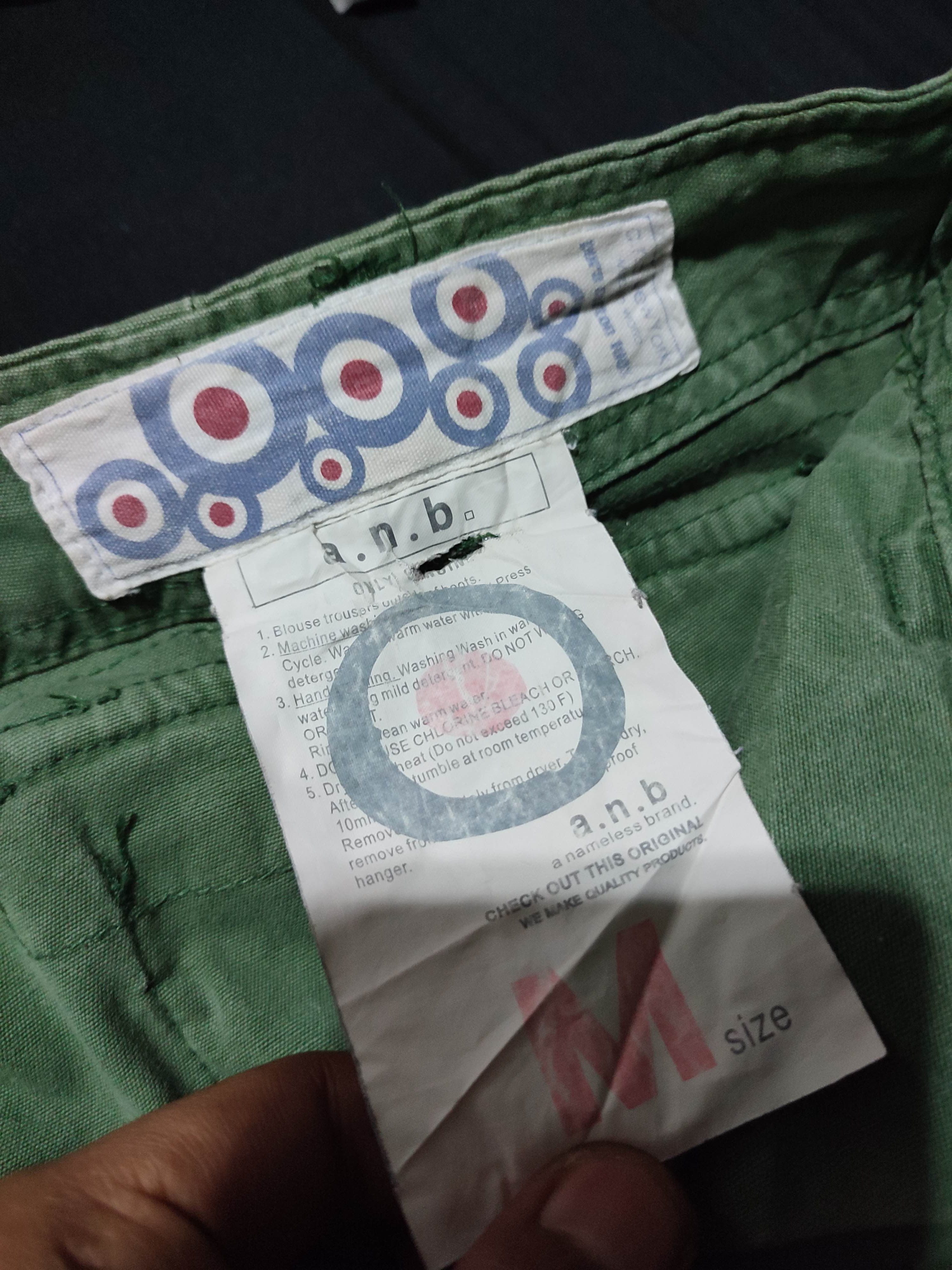 Japanese Brand 🔥ANB 3D Multipocket Cargo Olive military Pants Size US 32 / EU 48 - 11 Thumbnail