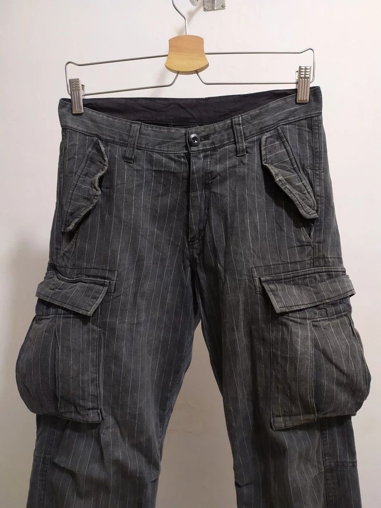 United Arrows 🔥United Arrows Cargo Pants Multipocket Stripe Nice Design Size US 29 - 2 Thumbnail