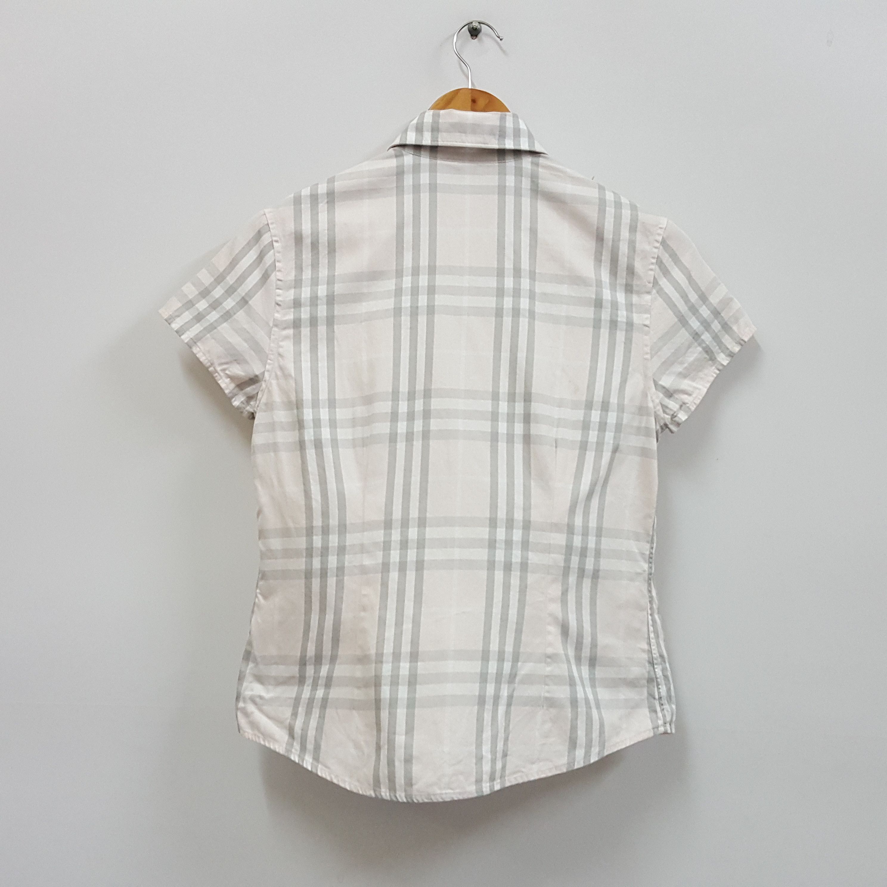 Burberry × Vintage Vintage BURBERRY nova check monogram shirt Size US S / EU 44-46 / 1 - 2 Thumbnail