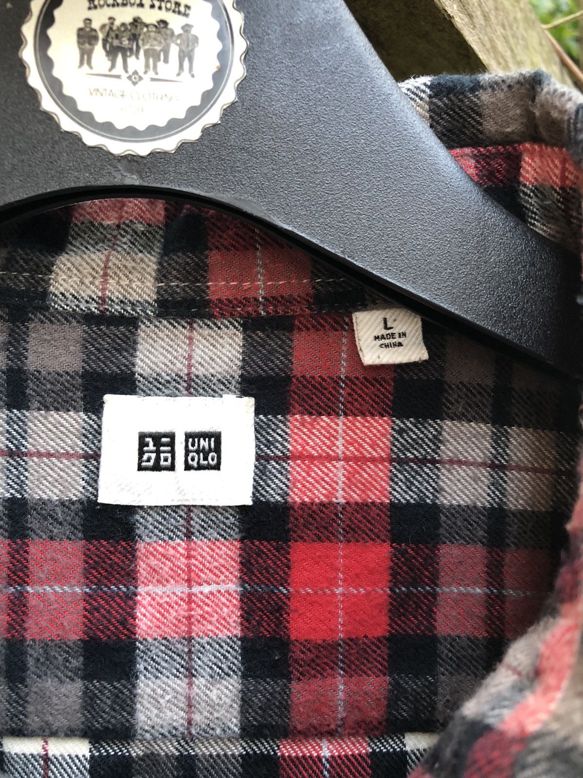 Flannel Uniqlo Checkered Flannel Single Pocket Shirts Size US M / EU 48-50 / 2 - 10 Thumbnail