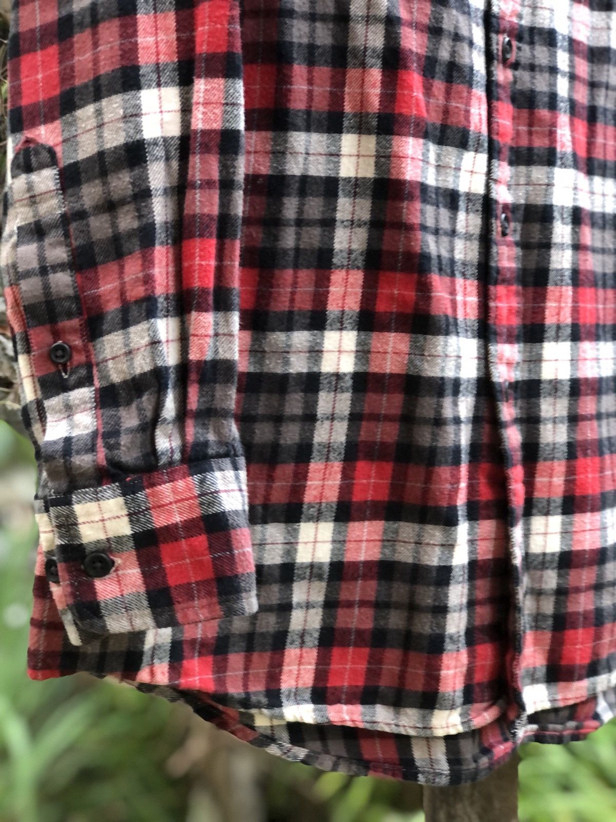 Flannel Uniqlo Checkered Flannel Single Pocket Shirts Size US M / EU 48-50 / 2 - 3 Thumbnail