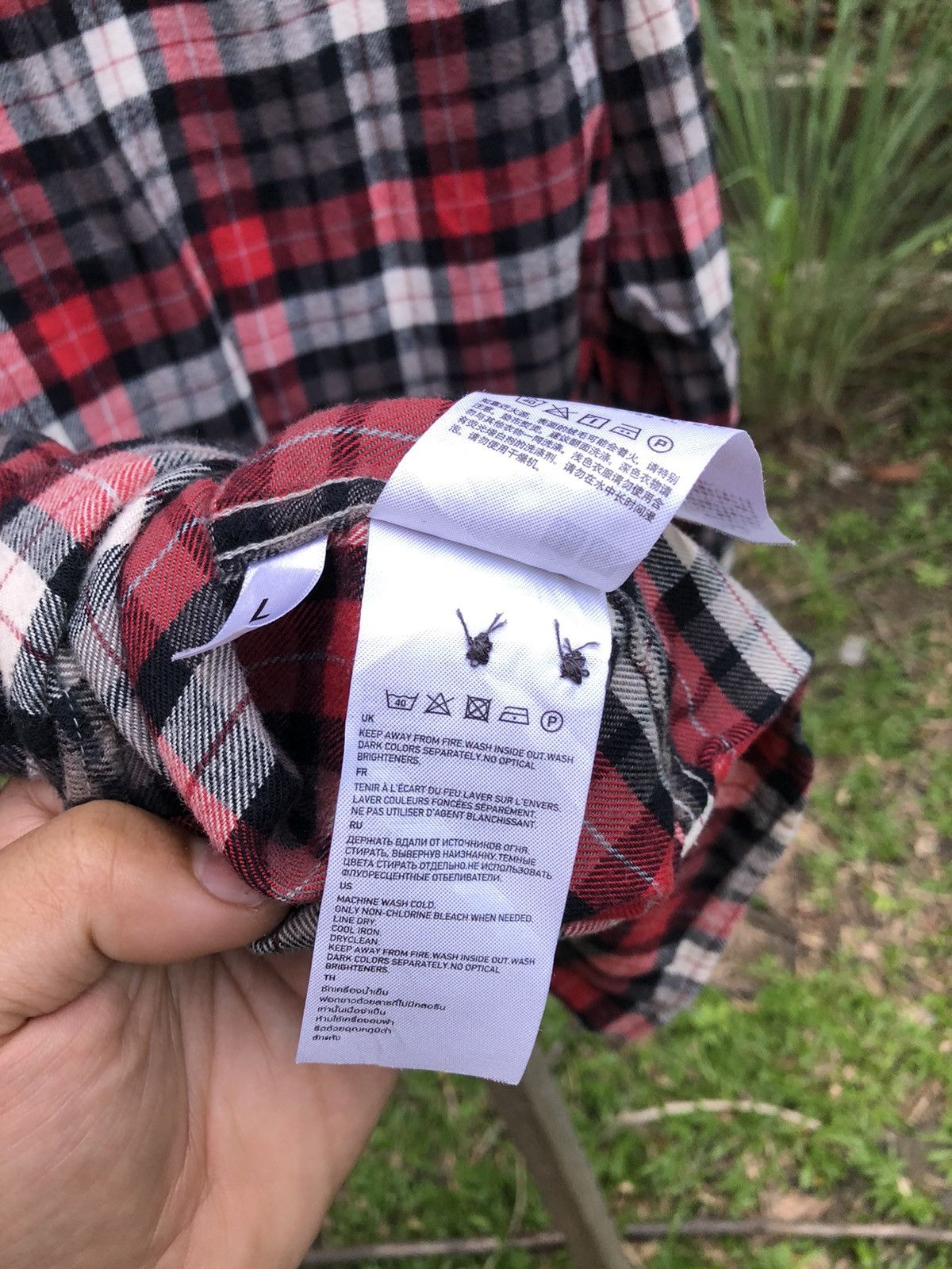 Flannel Uniqlo Checkered Flannel Single Pocket Shirts Size US M / EU 48-50 / 2 - 12 Thumbnail