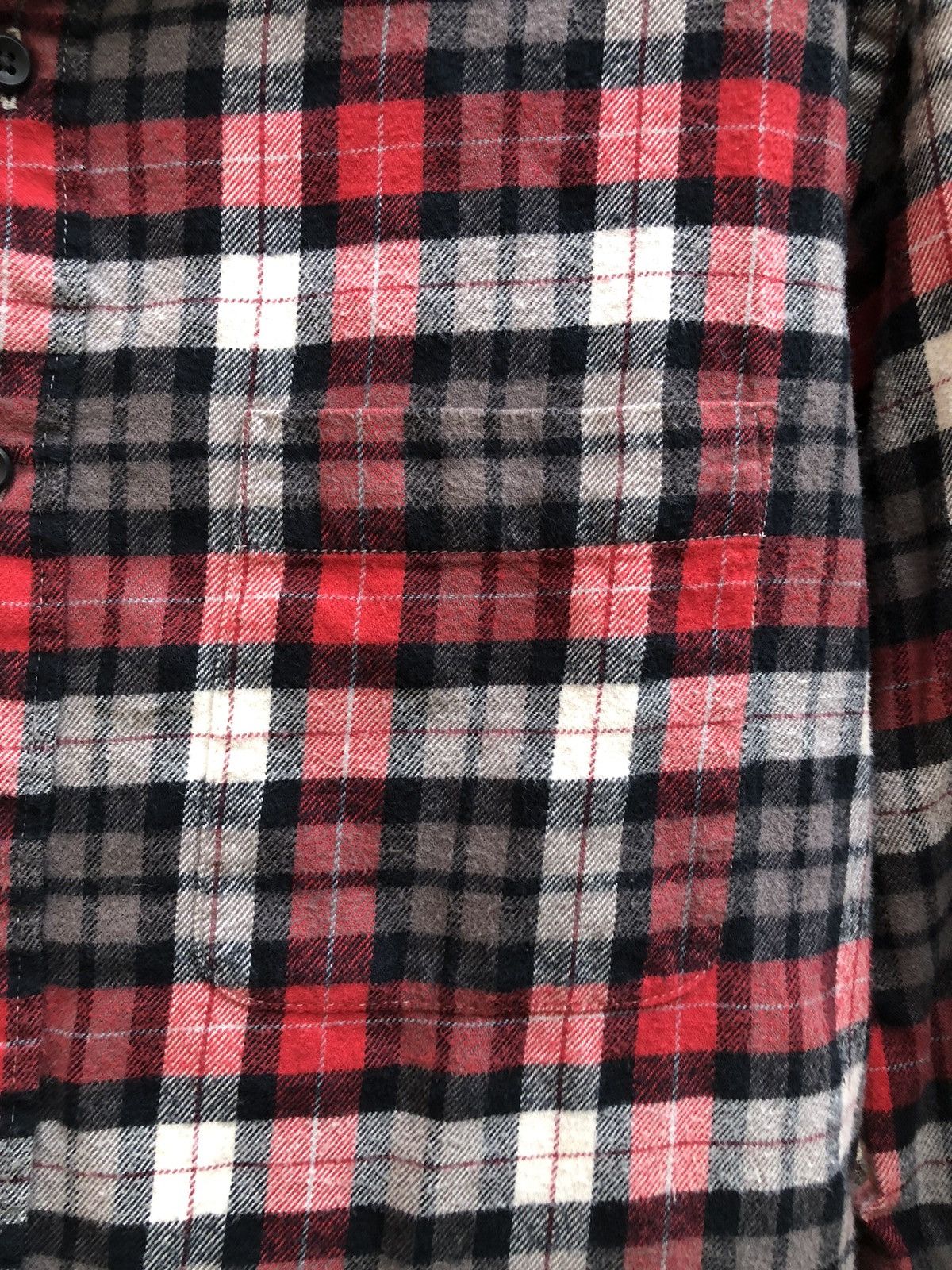 Flannel Uniqlo Checkered Flannel Single Pocket Shirts Size US M / EU 48-50 / 2 - 7 Thumbnail