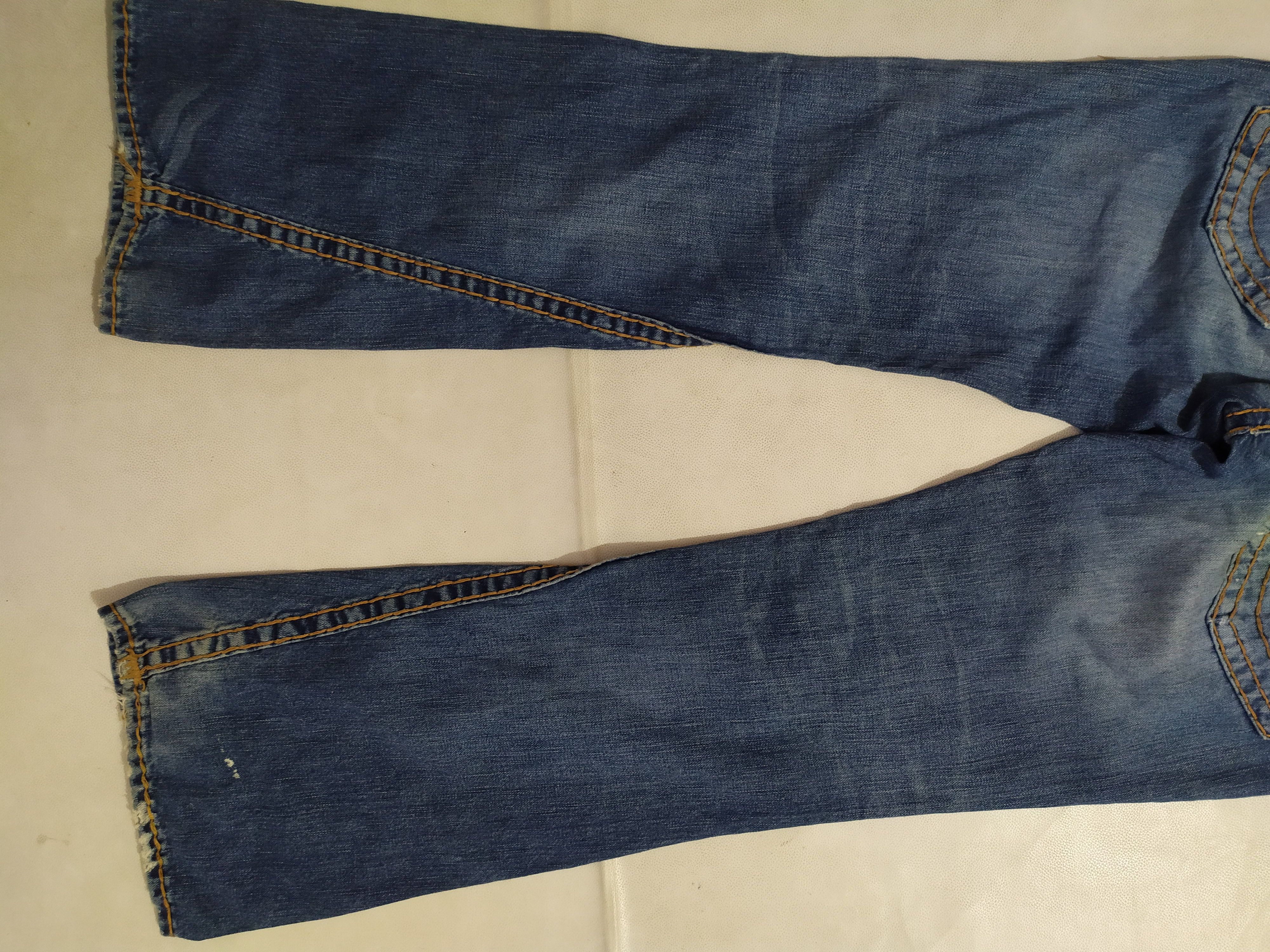 True Religion True Religion Distressed Denim Contrast Stitches Jeans Size US 32 / EU 48 - 6 Thumbnail
