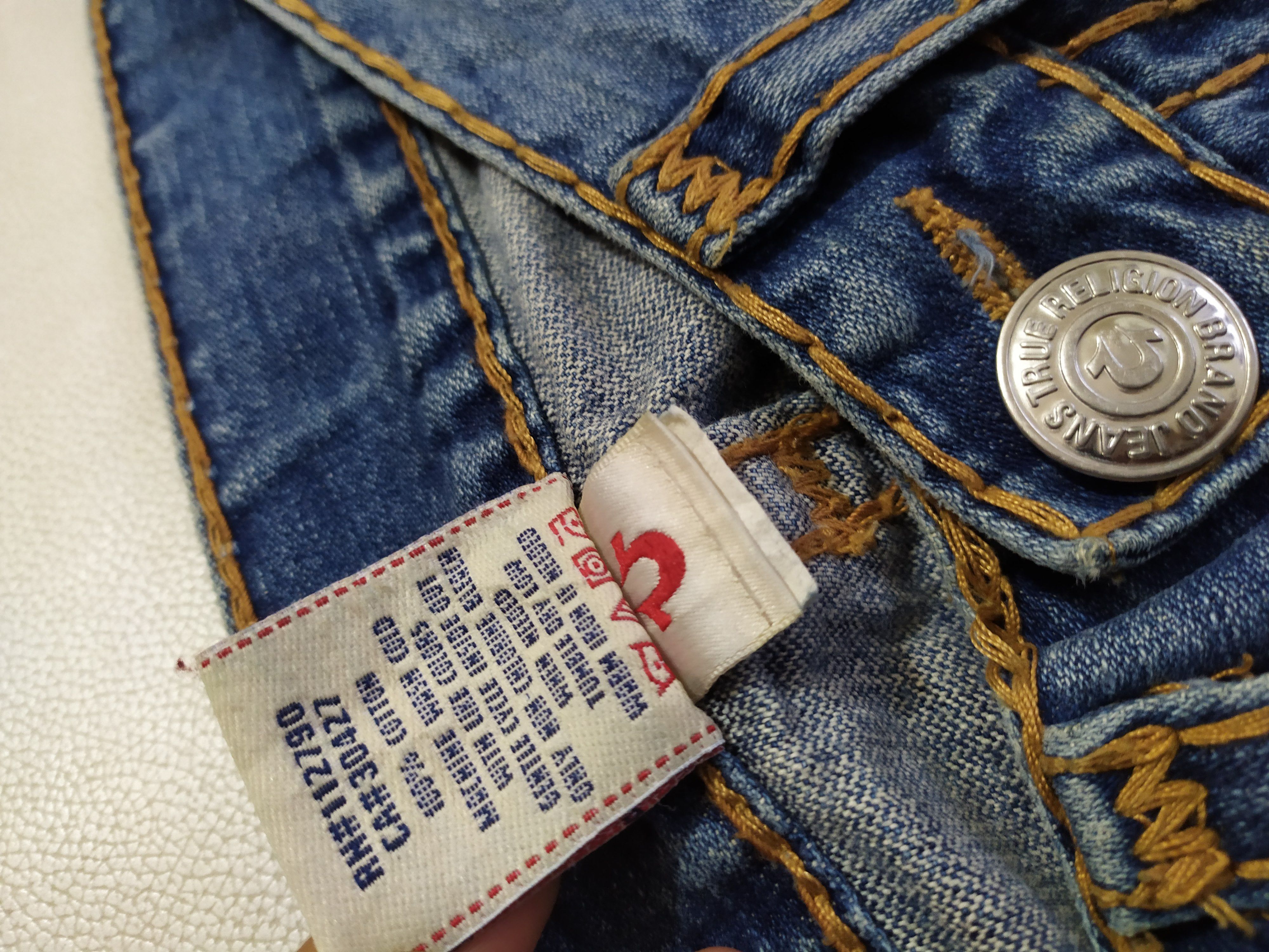 True Religion True Religion Distressed Denim Contrast Stitches Jeans Size US 32 / EU 48 - 15 Thumbnail