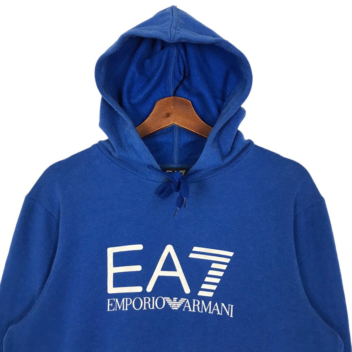 Emporio Armani × Vintage Vintage EA7 Emporio Armani Hoodie Big Logo Size US S / EU 44-46 / 1 - 2 Thumbnail