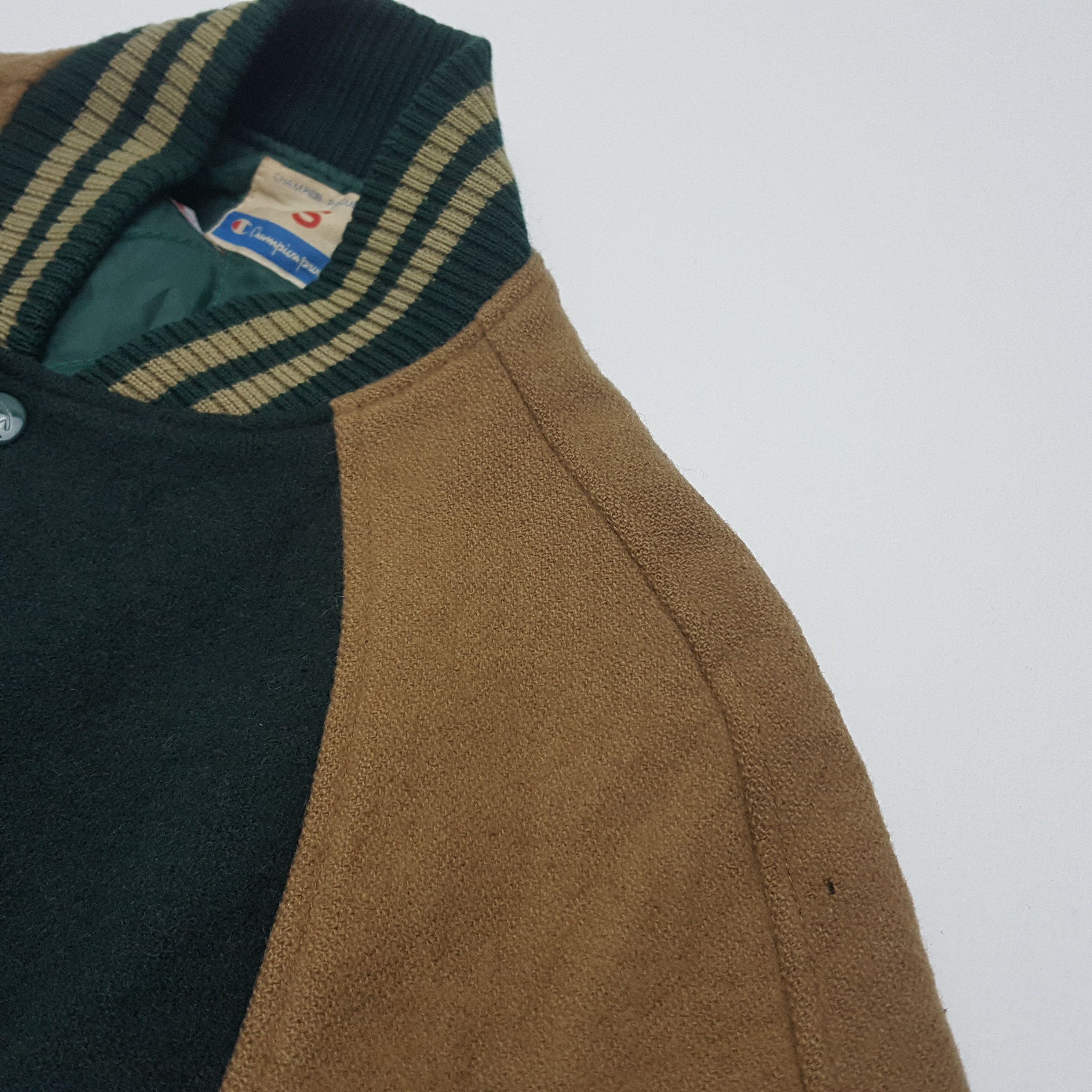 Champion × Vintage Vintage Champion Varsity buttom jacket made in Japan Size US S / EU 44-46 / 1 - 5 Thumbnail