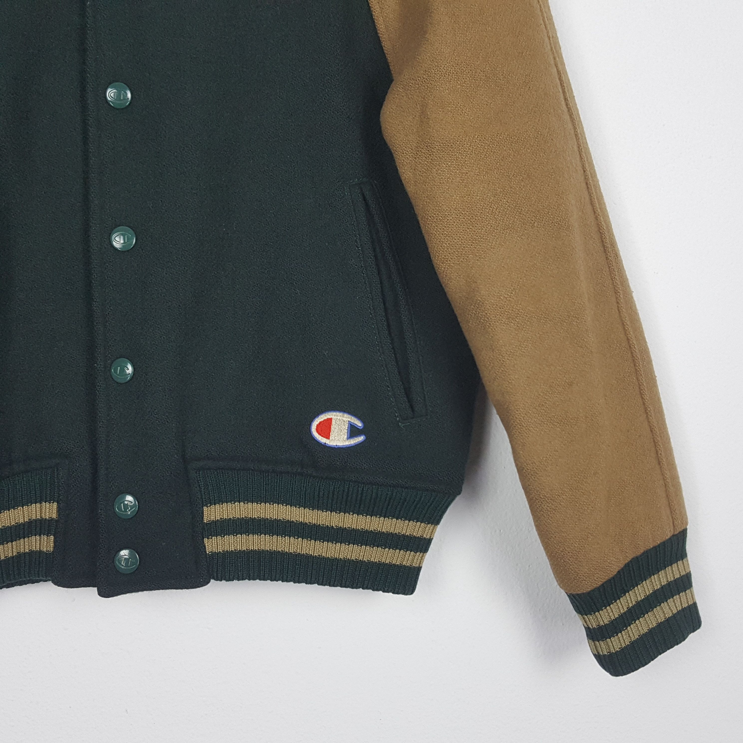 Champion × Vintage Vintage Champion Varsity buttom jacket made in Japan Size US S / EU 44-46 / 1 - 3 Thumbnail
