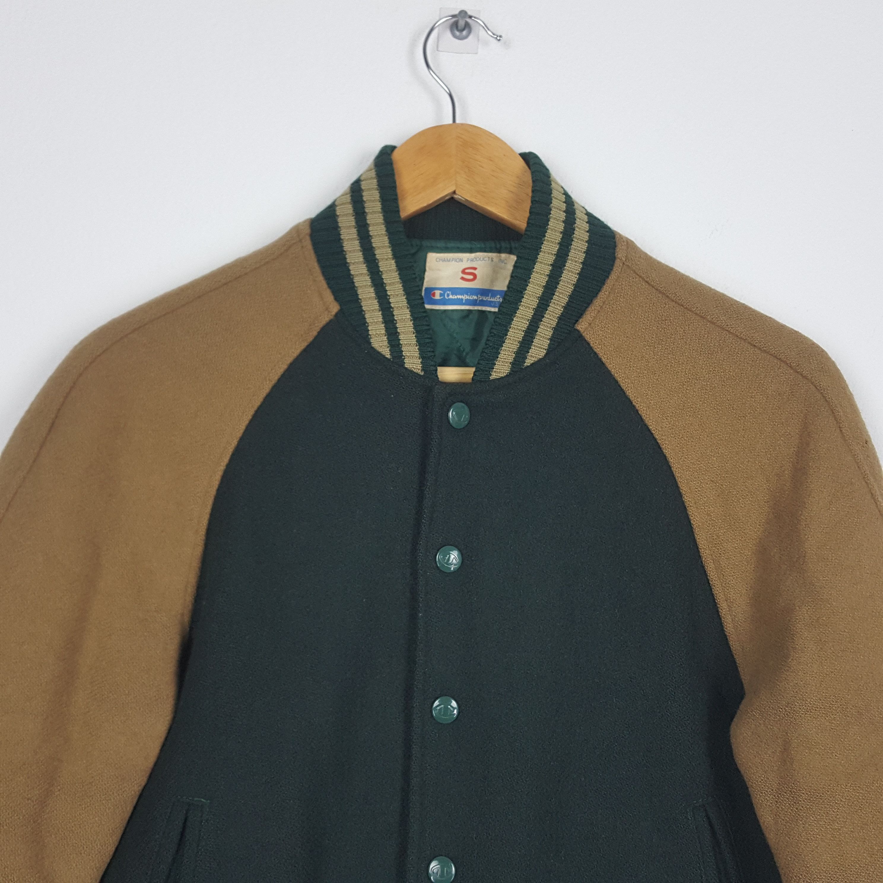 Champion × Vintage Vintage Champion Varsity buttom jacket made in Japan Size US S / EU 44-46 / 1 - 2 Thumbnail
