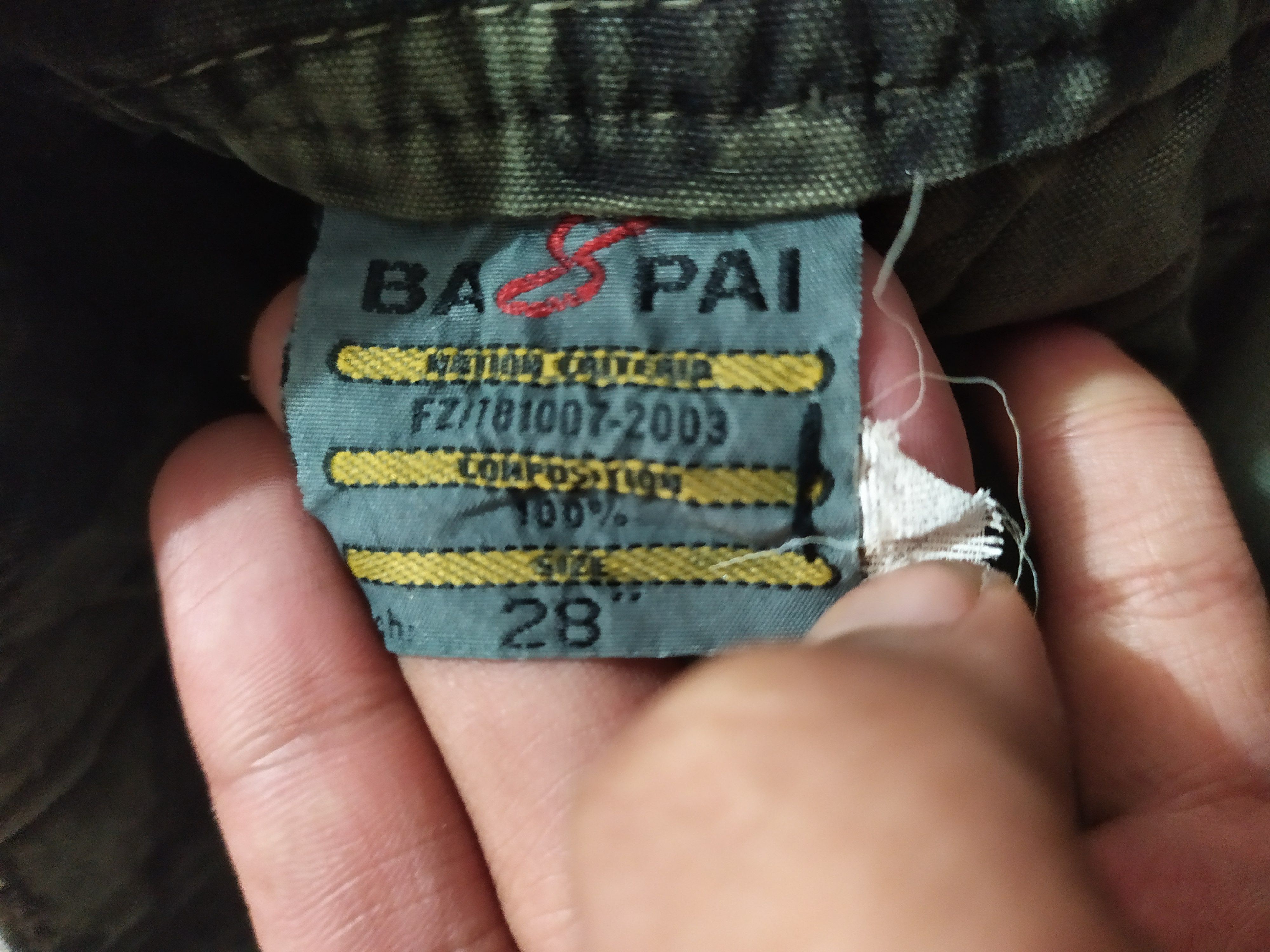 Japanese Brand 🔥Bapai Multipocket Tactical Cargo Camo Pants Size US 28 / EU 44 - 8 Thumbnail