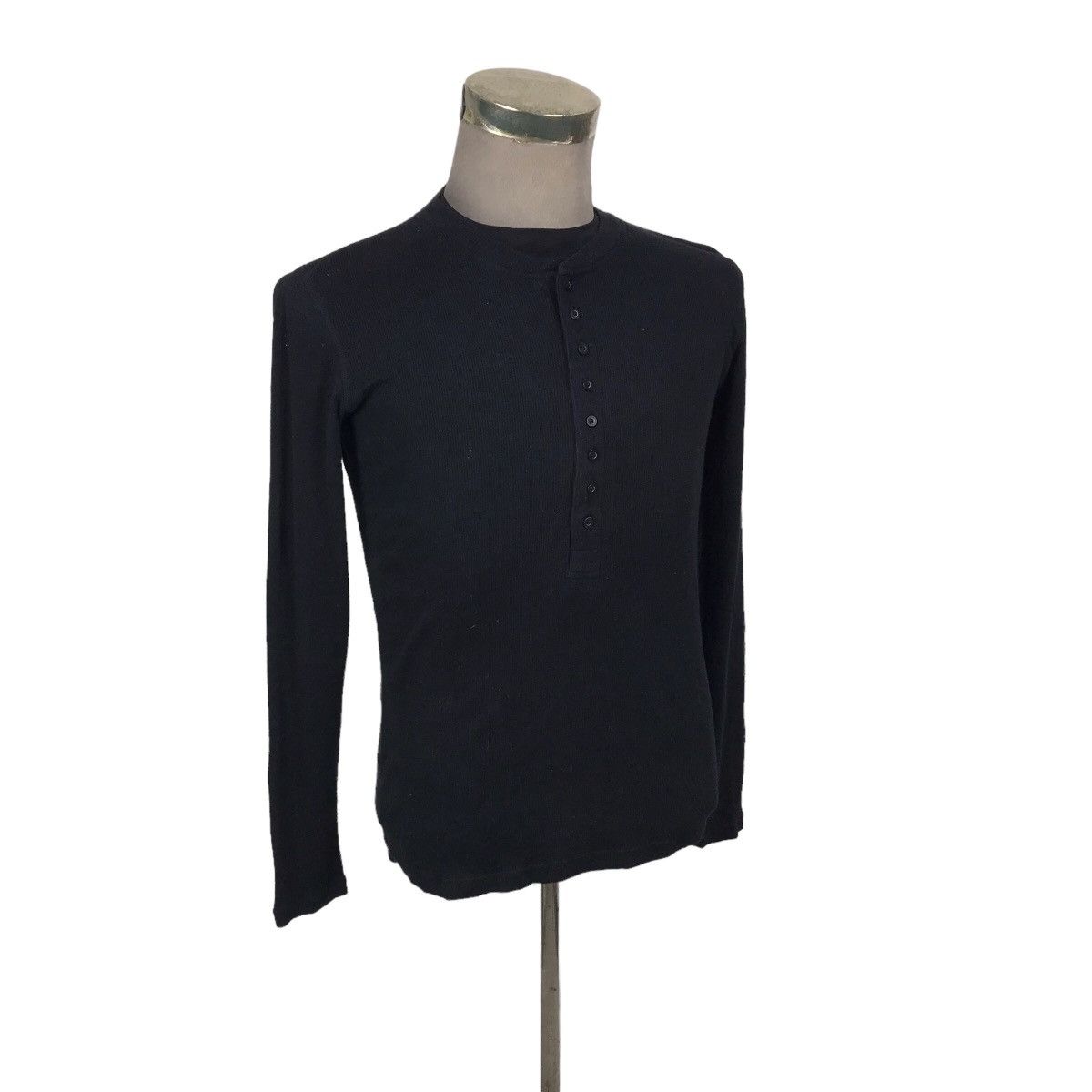 Neil Barrett Long sleeves T Black w/ red stripes | Grailed