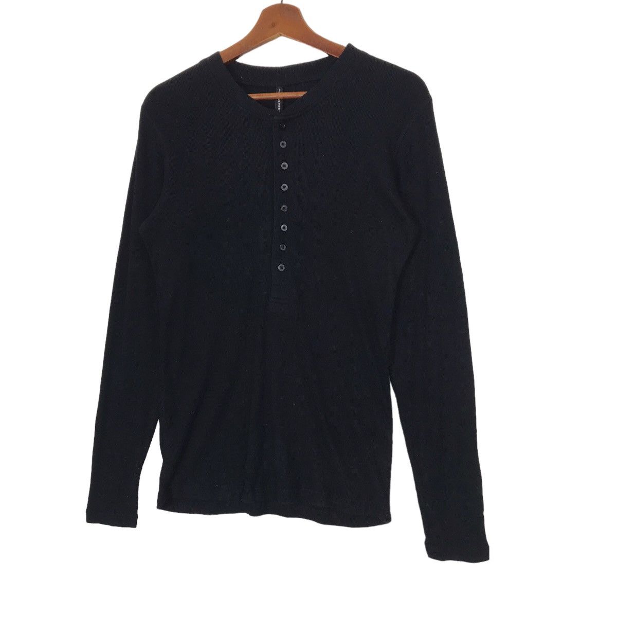 Black Barrett × Neil Barrett × Vintage Vintage Black Barrett By Neil Barrett Long Sleeve T-Shirt Size US S / EU 44-46 / 1 - 5 Thumbnail