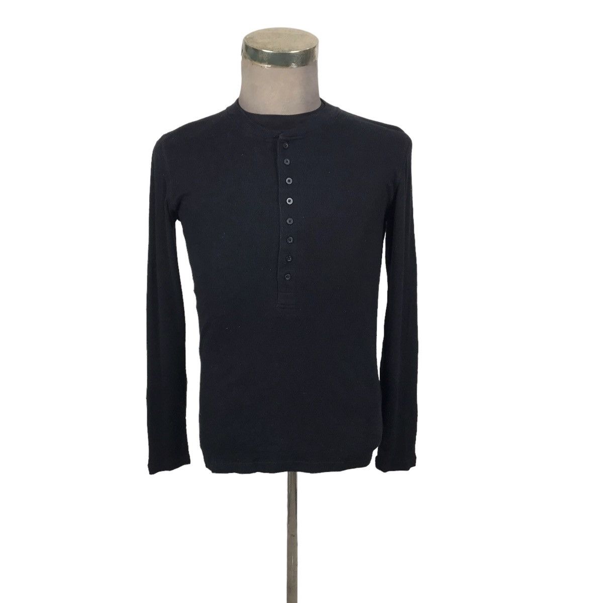 Black Barrett × Neil Barrett × Vintage Vintage Black Barrett By Neil Barrett Long Sleeve T-Shirt Size US S / EU 44-46 / 1 - 2 Thumbnail