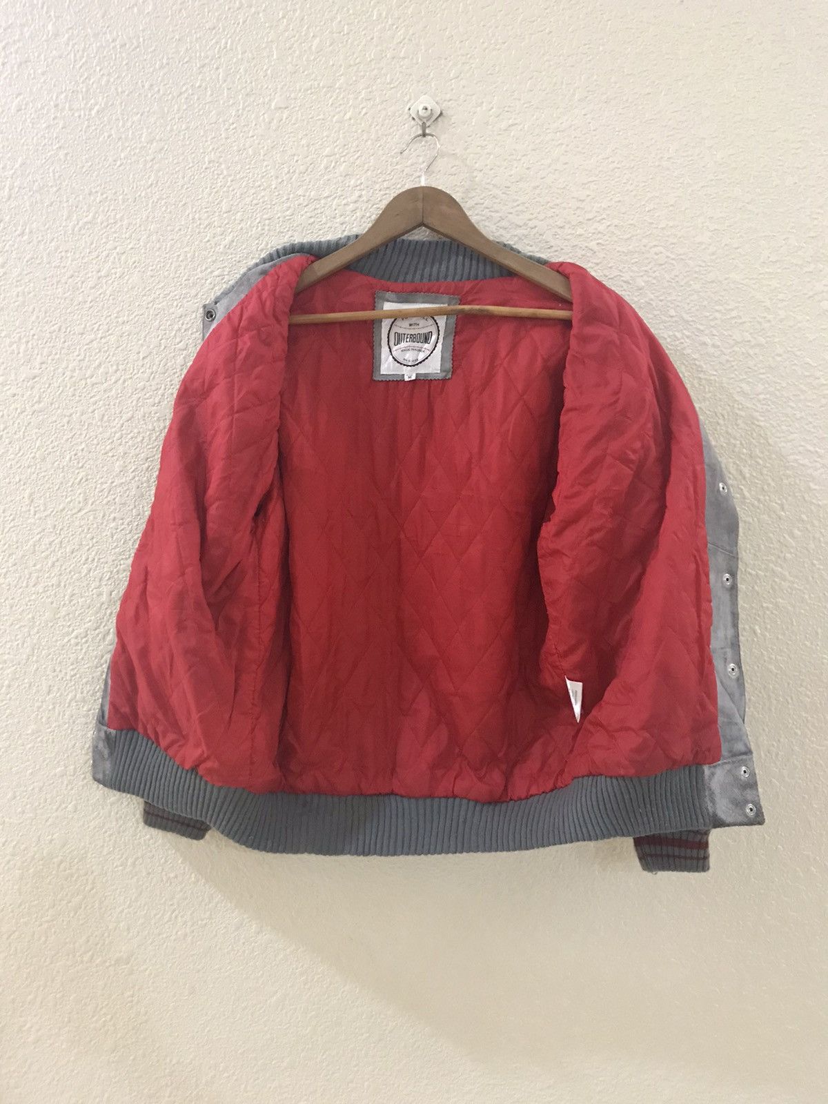 Japanese Brand Outerbound International varsity leather jacket Size US M / EU 48-50 / 2 - 15 Thumbnail