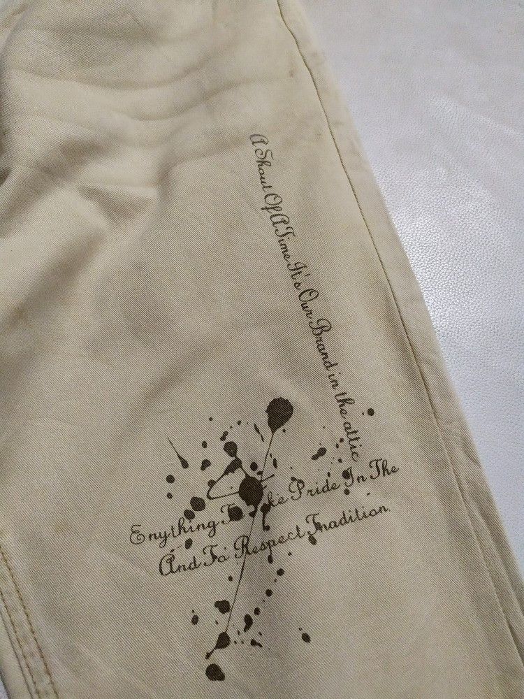 If Six Was Nine × In The Attic × Japanese Brand 🔥In The Attic Japan Skull and Quote design flare pants Size US 32 / EU 48 - 4 Thumbnail