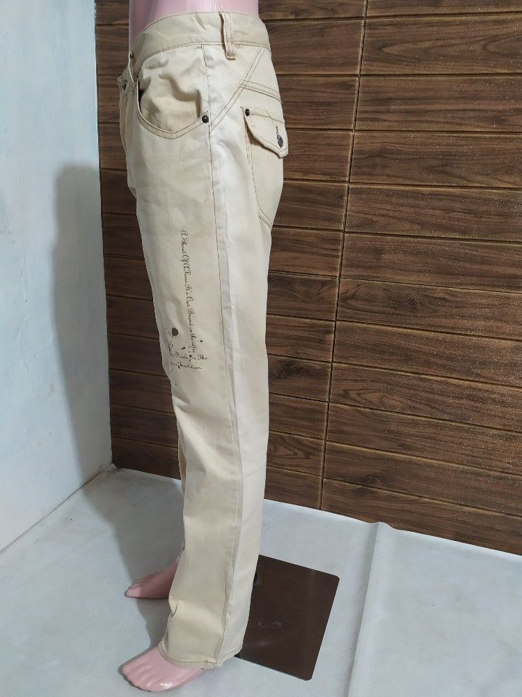 If Six Was Nine × In The Attic × Japanese Brand 🔥In The Attic Japan Skull and Quote design flare pants Size US 32 / EU 48 - 17 Thumbnail