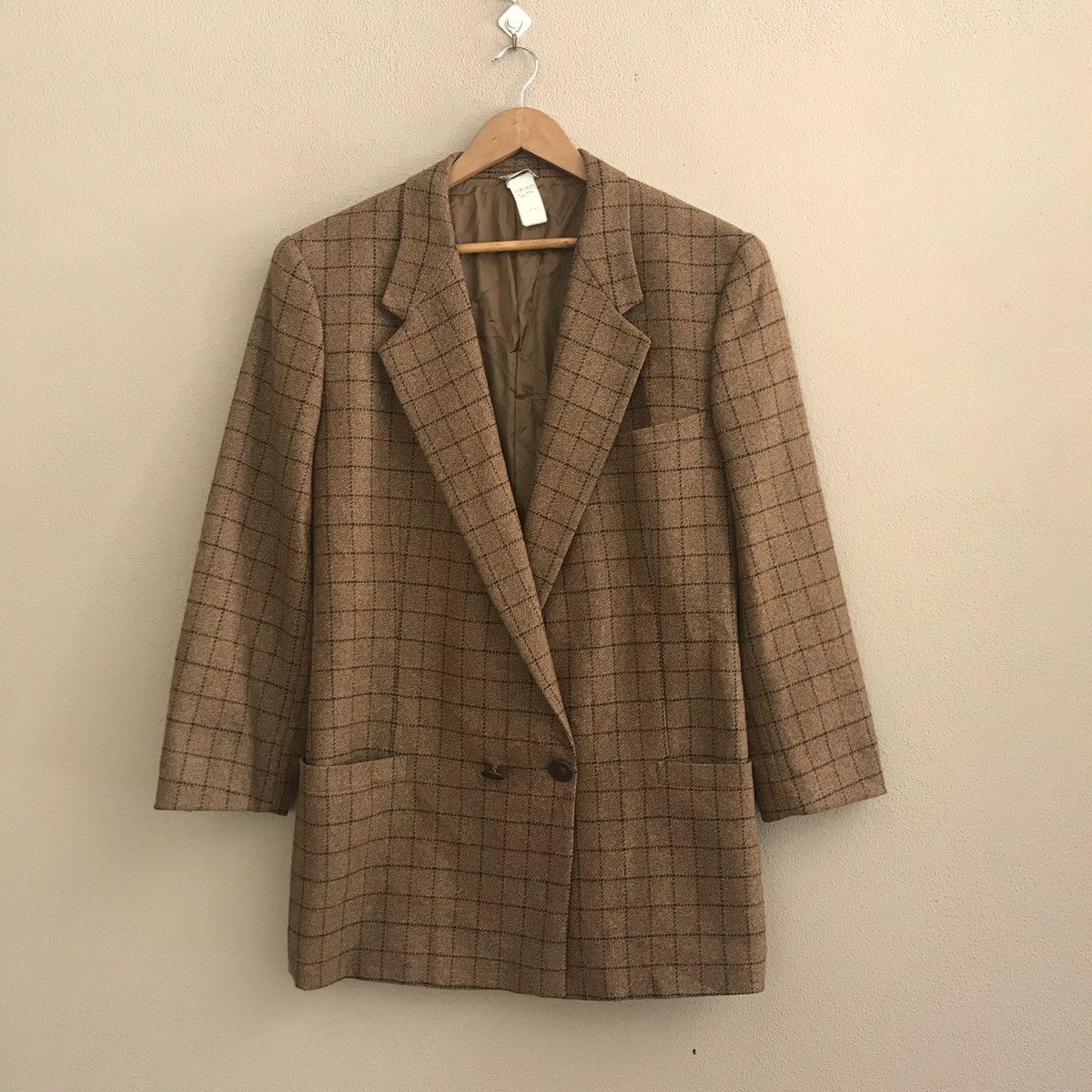 image of Versace Jacket Blazer Made In Italy in Brown, Men's (Size Medium)
