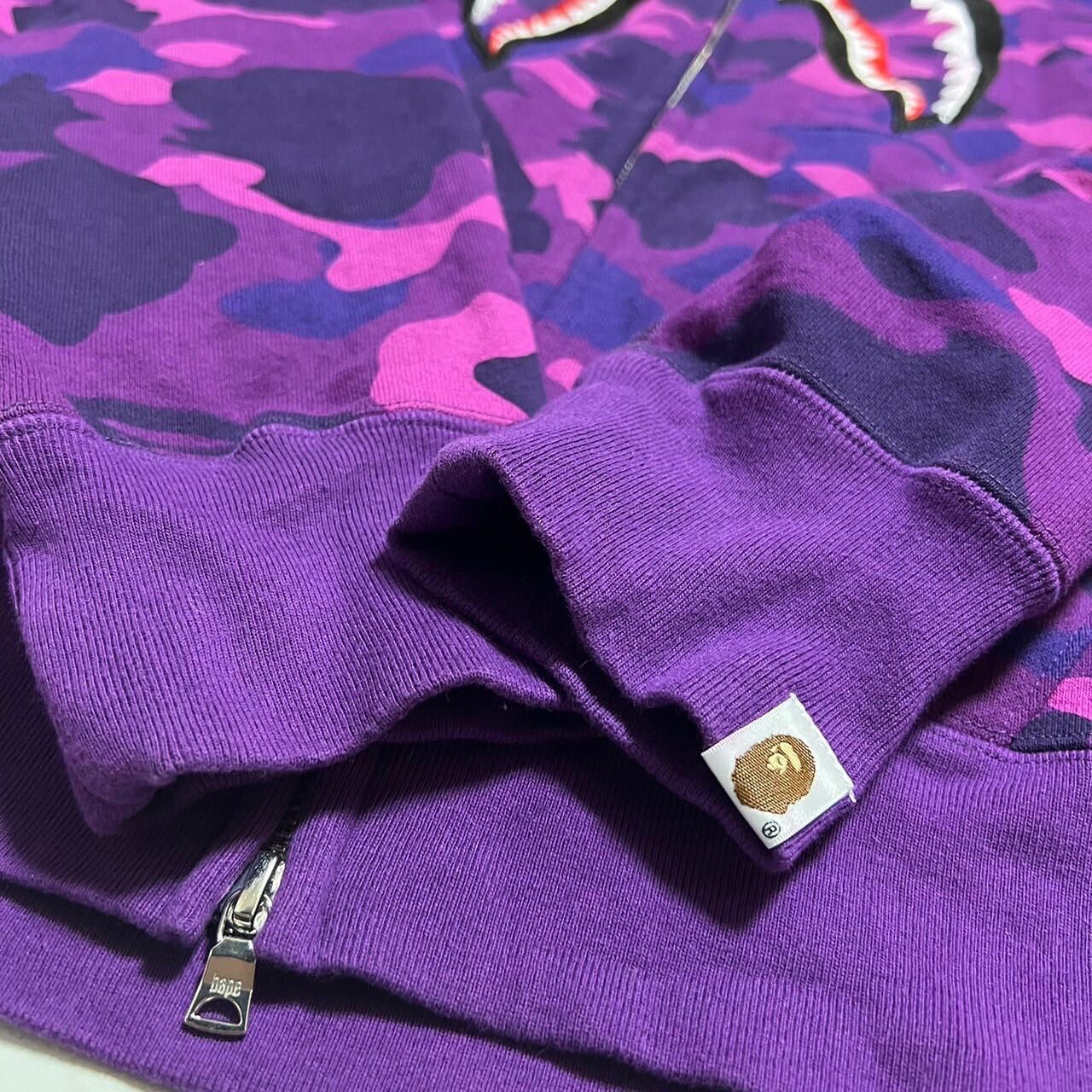 Bape Color Camo Shark Full Zip Hoodie Size US M / EU 48-50 / 2 - 2 Thumbnail
