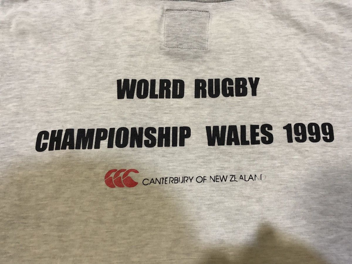 Canterbury of New Zealand × Vintage Vintage 90s World Rugby Championship Wales 1999 size XL Size US XL / EU 56 / 4 - 5 Thumbnail