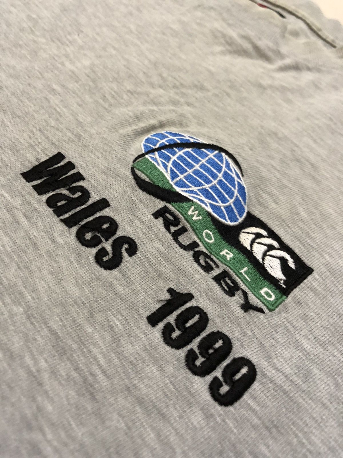 Canterbury of New Zealand × Vintage Vintage 90s World Rugby Championship Wales 1999 size XL Size US XL / EU 56 / 4 - 3 Thumbnail