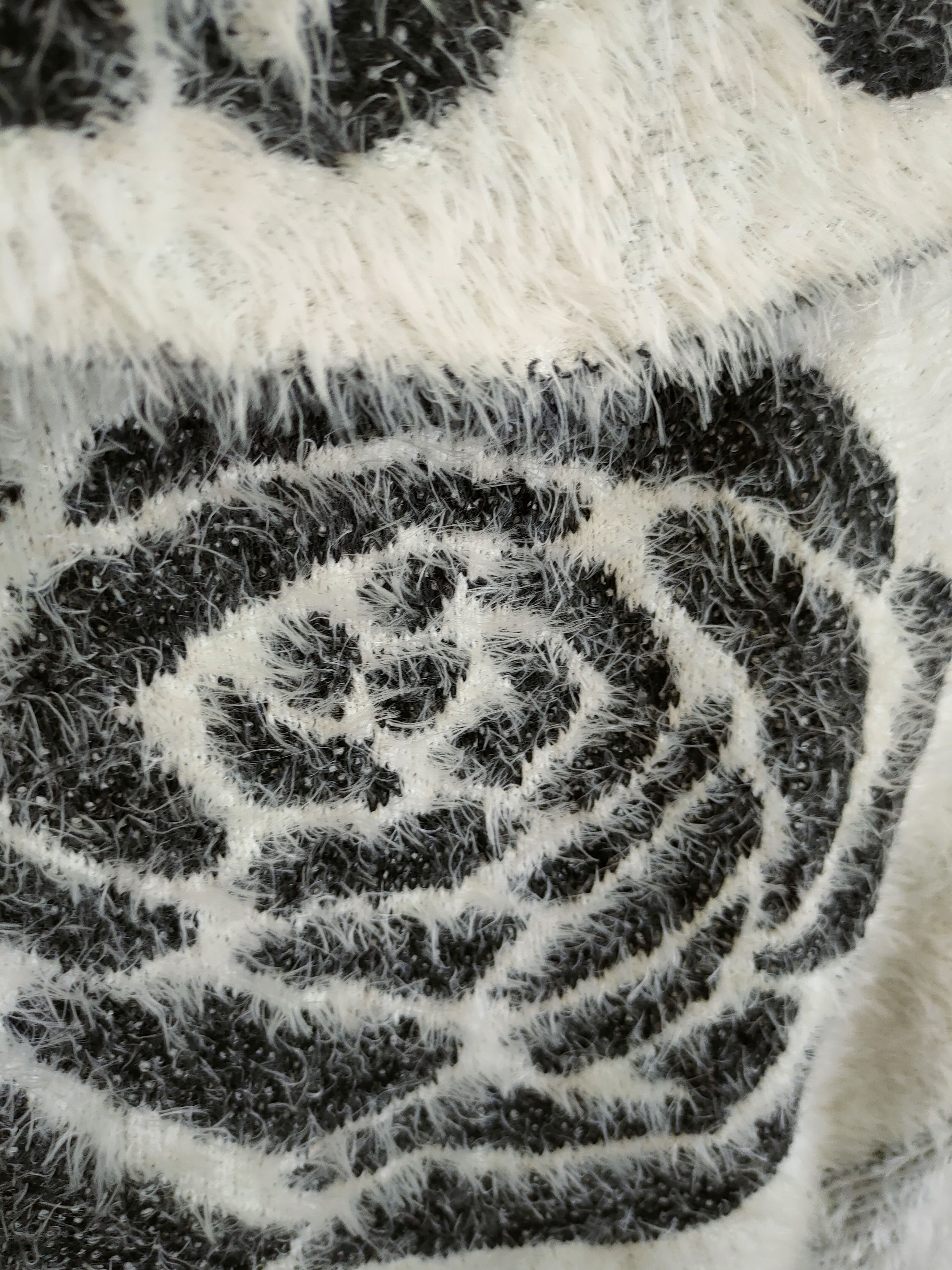 Homespun Knitwear D Japan Art mohair fur shaggy cloak cape knitwear#46-985 Size US S / EU 44-46 / 1 - 4 Thumbnail