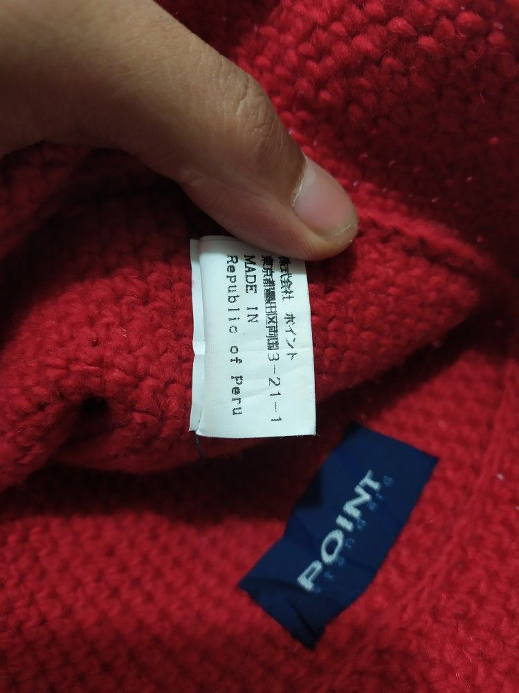 Japanese Brand 🔥Point Standard Red Bucket hats nice design Size ONE SIZE - 10 Thumbnail