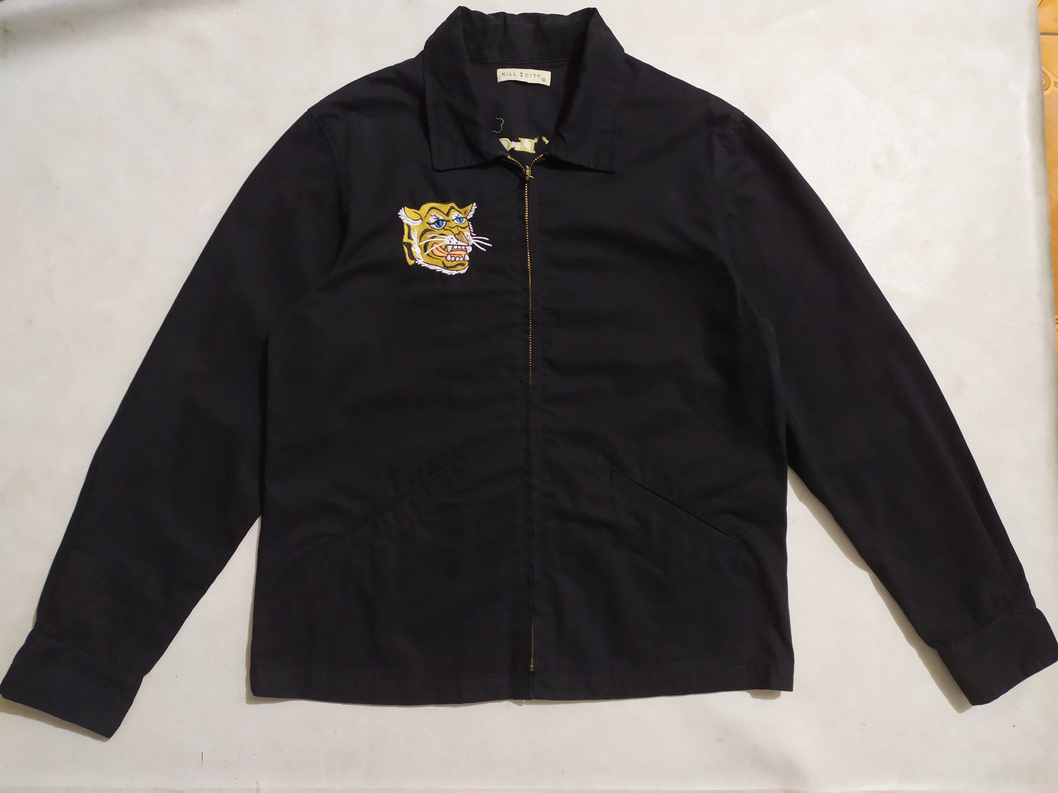 Kill City 🔥Kill City Vietnam War Era Quotes Souvenir Sukajan Jacket Size US M / EU 48-50 / 2 - 3 Thumbnail