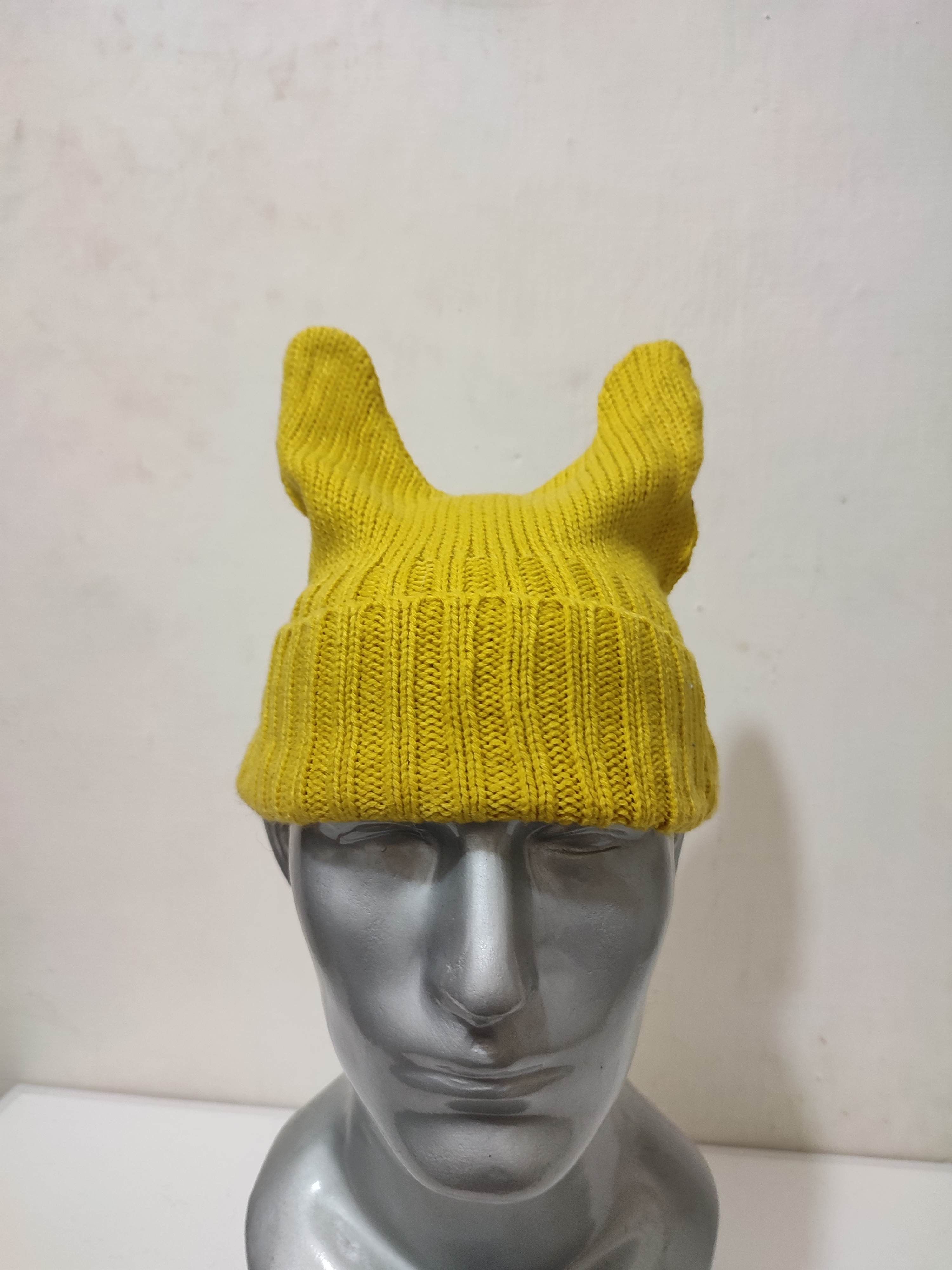 Other 🔥Unknown Horn Devil Bunny Hats Size ONE SIZE - 1 Thumbnail