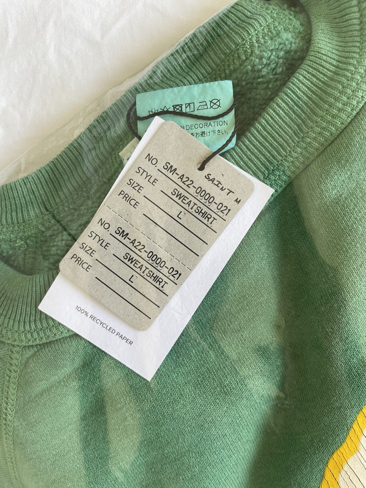 Saint Michael SAINT MXXXXXX logo print sweatshirt Size US L / EU 52-54 / 3 - 3 Thumbnail