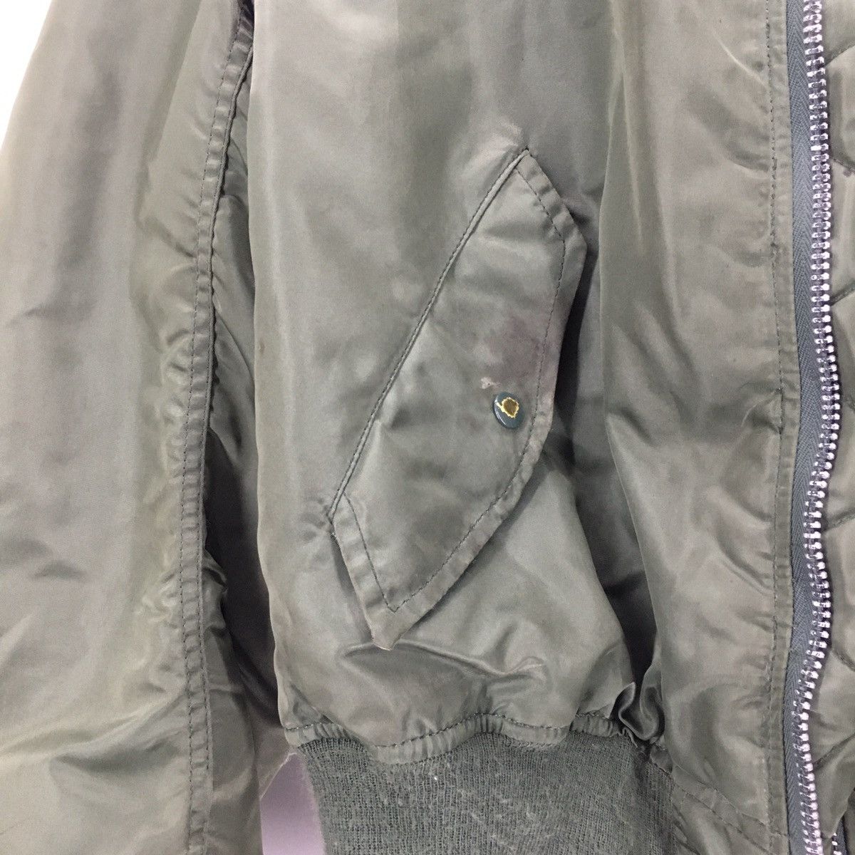 Alpha Industries Vintage Ma-1 Alpha Industries Flight Bomber Jacket Size US M / EU 48-50 / 2 - 8 Thumbnail