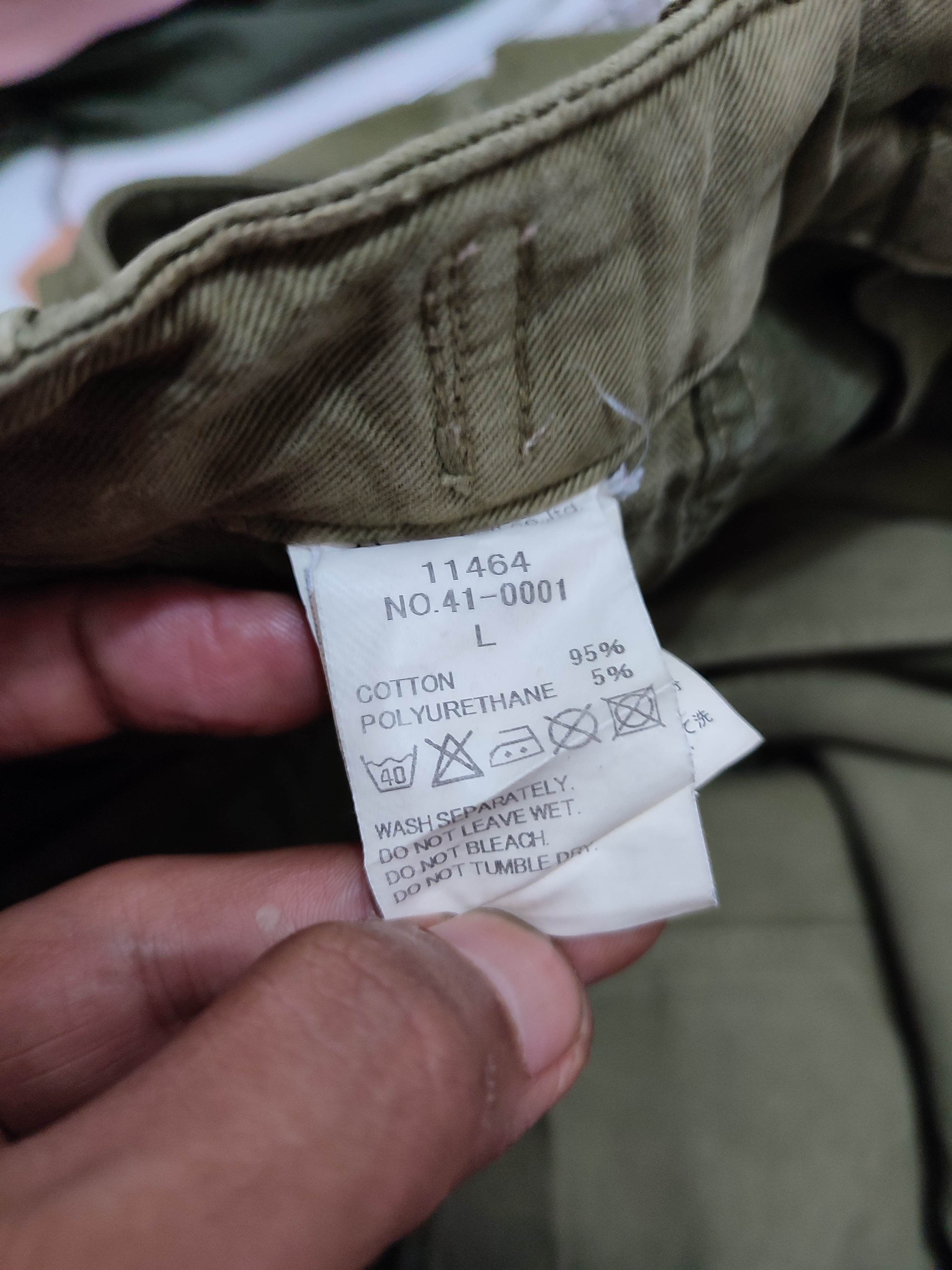 Johnbull 🔥John Bull Olive Cargo Pants Size US 30 / EU 46 - 8 Thumbnail