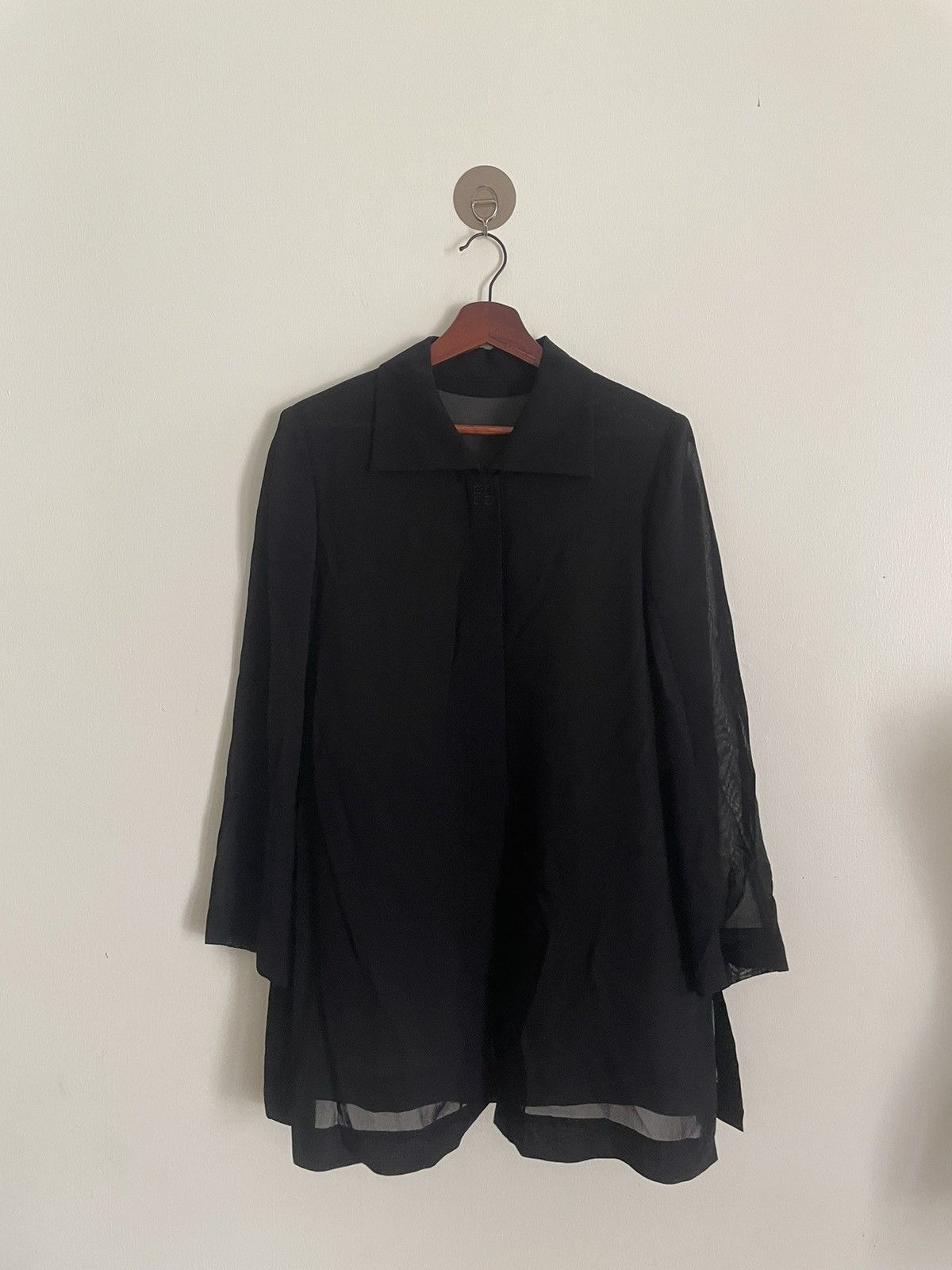 image of Givenchy Mesh Blouse in Unspecified, Women's (Size XL)