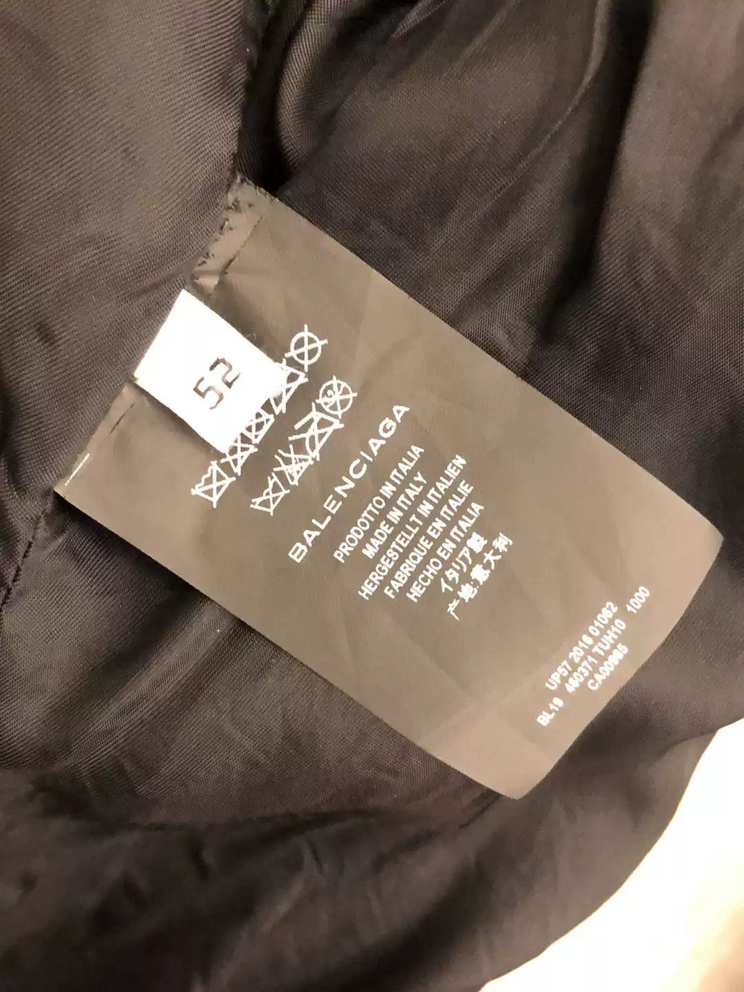 Balenciaga Balenciaga Ring Zip Leather JKT Size US L / EU 52-54 / 3 - 5 Thumbnail